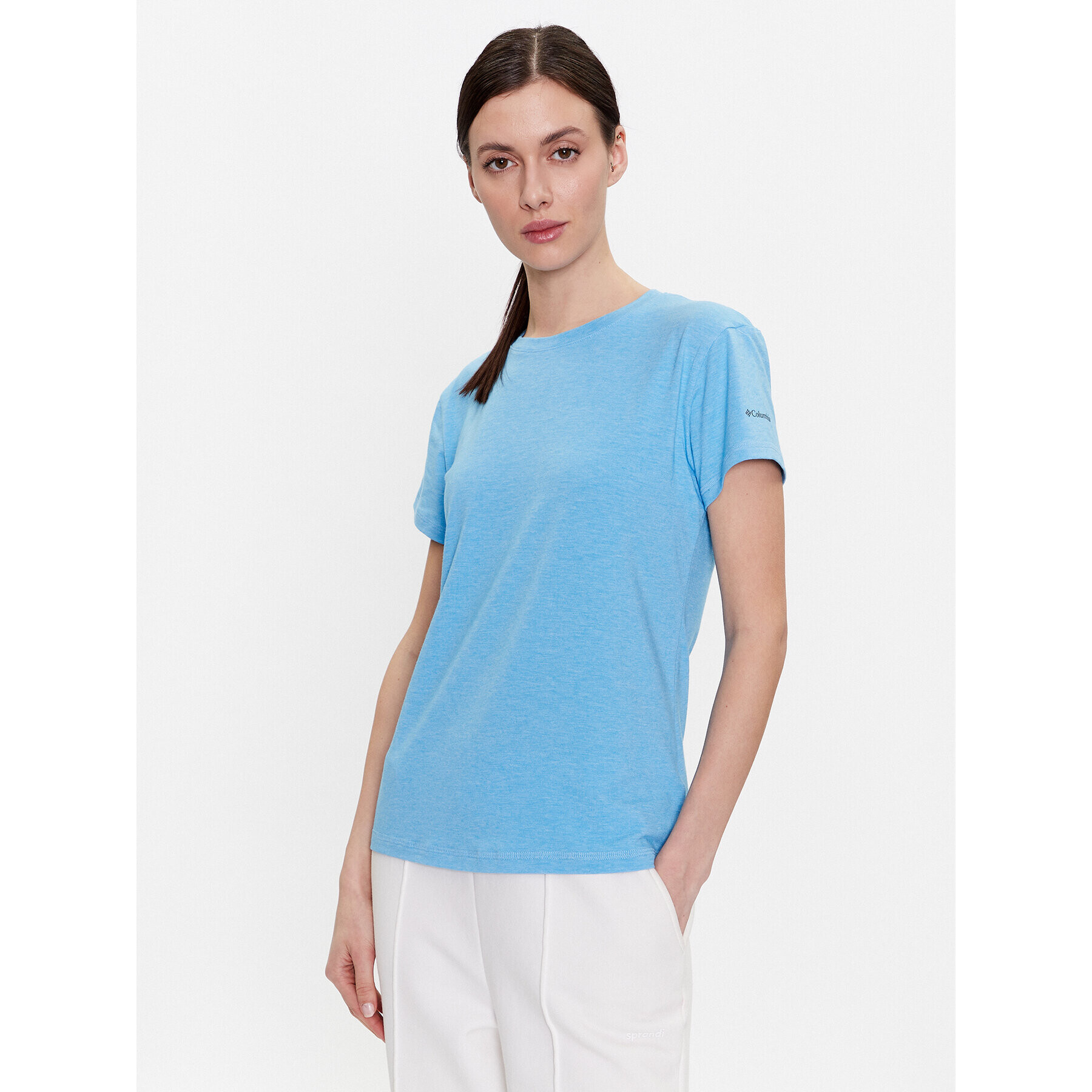 Columbia Тишърт Sun Trek™ 1940543 Син Regular Fit - Pepit.bg