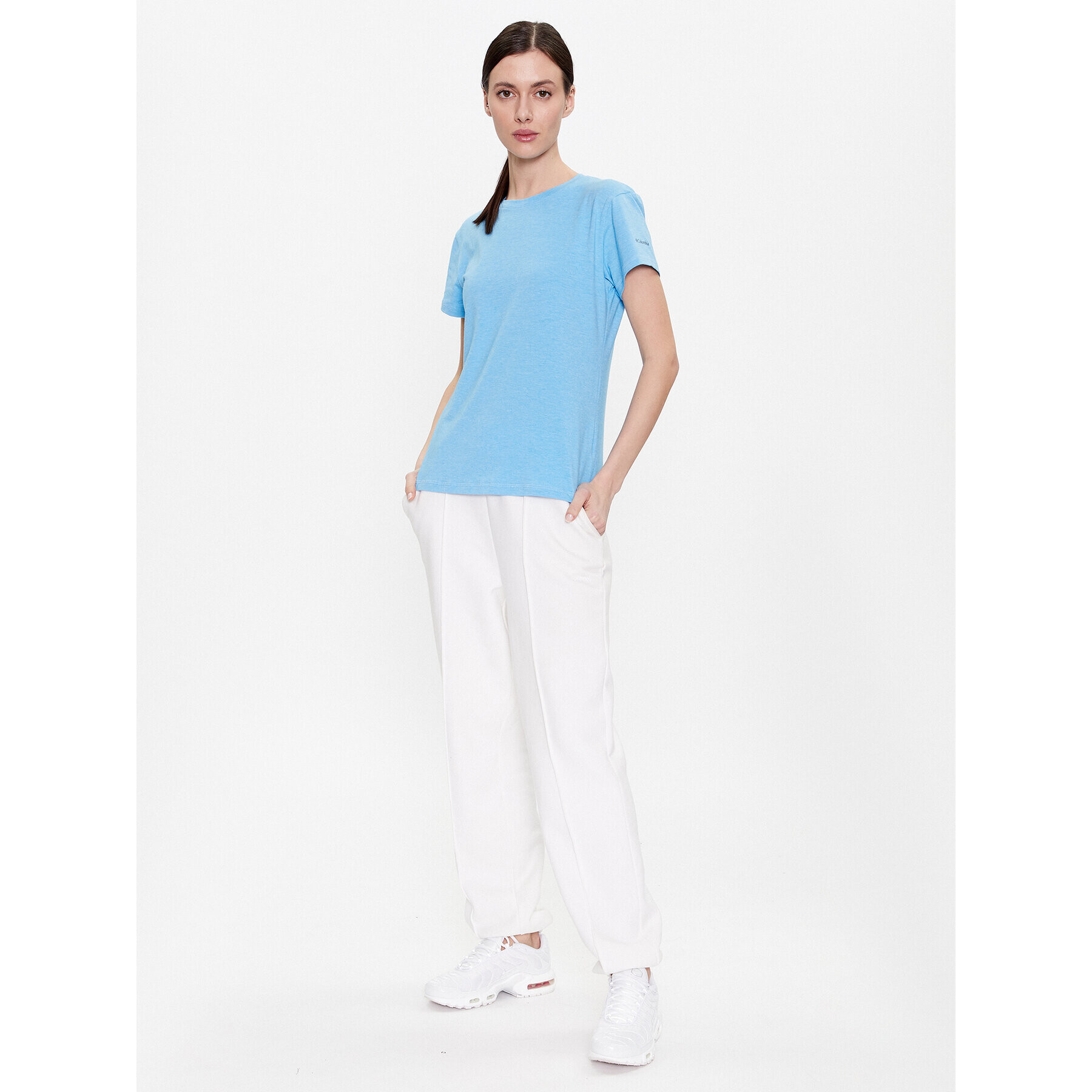Columbia Тишърт Sun Trek™ 1940543 Син Regular Fit - Pepit.bg