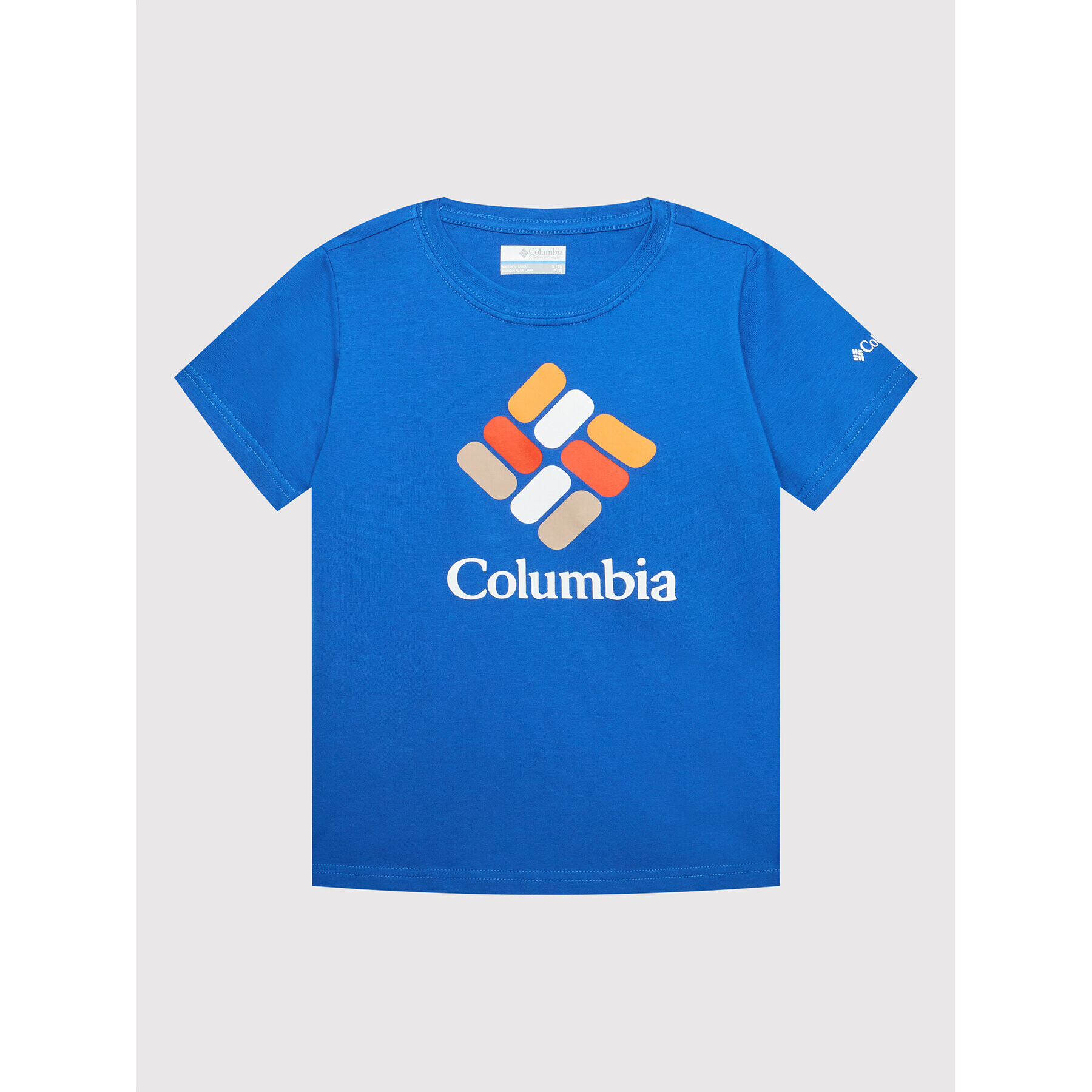 Columbia Тишърт Valley Creek 1989781 Син Regular Fit - Pepit.bg