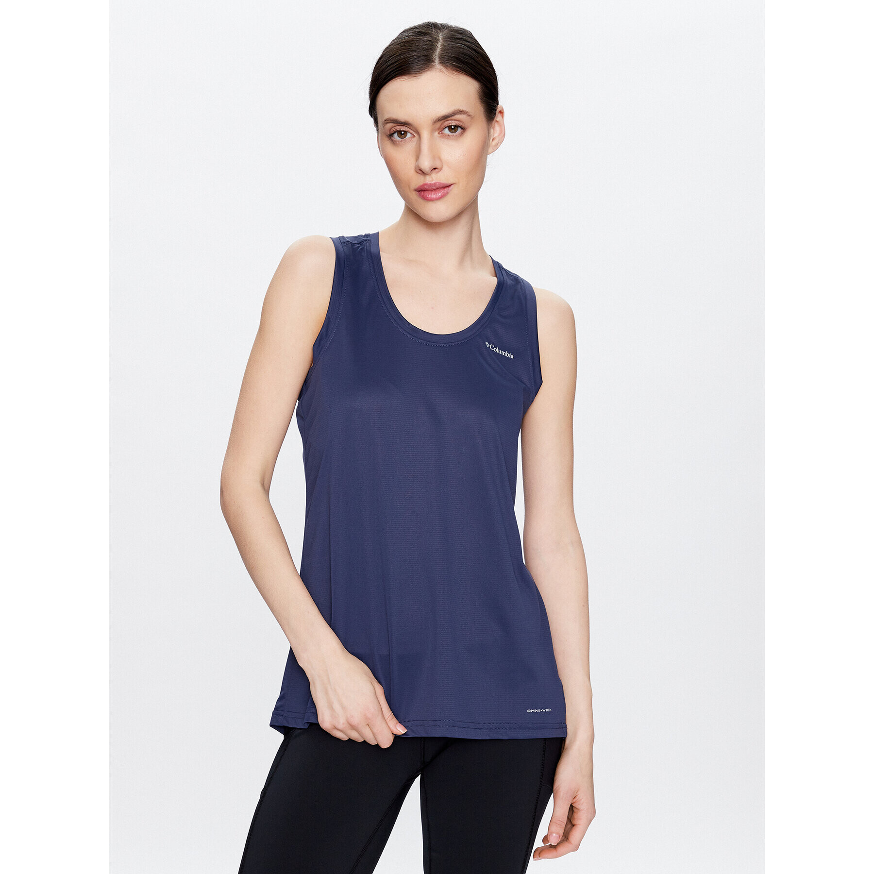 Columbia топ Hike™ 1991541 Тъмносин Regular Fit - Pepit.bg