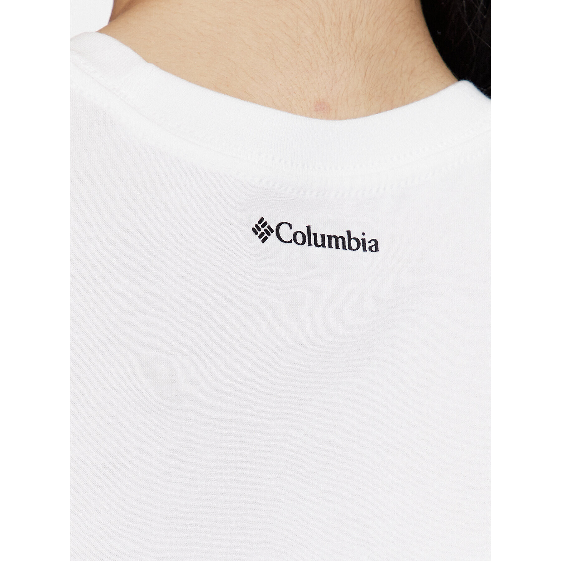 Columbia топ North Cascades 1992063 Бял Regular Fit - Pepit.bg