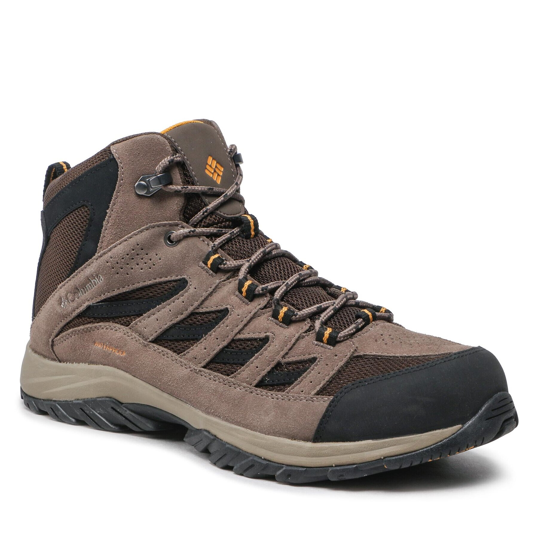 Columbia Туристически Crestwood Mid Waterproof BM5371 Кафяв - Pepit.bg