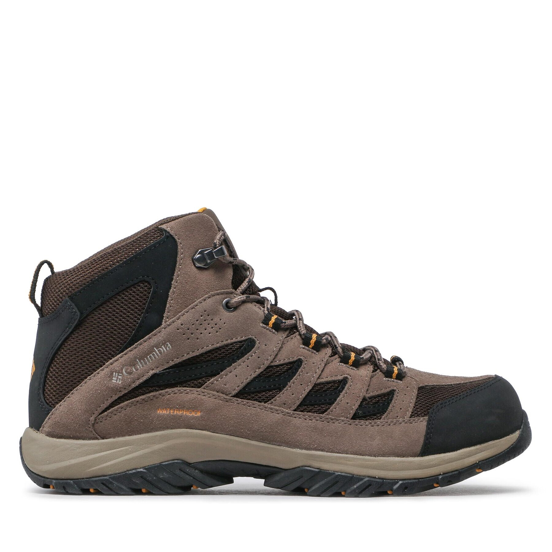 Columbia Туристически Crestwood Mid Waterproof BM5371 Кафяв - Pepit.bg