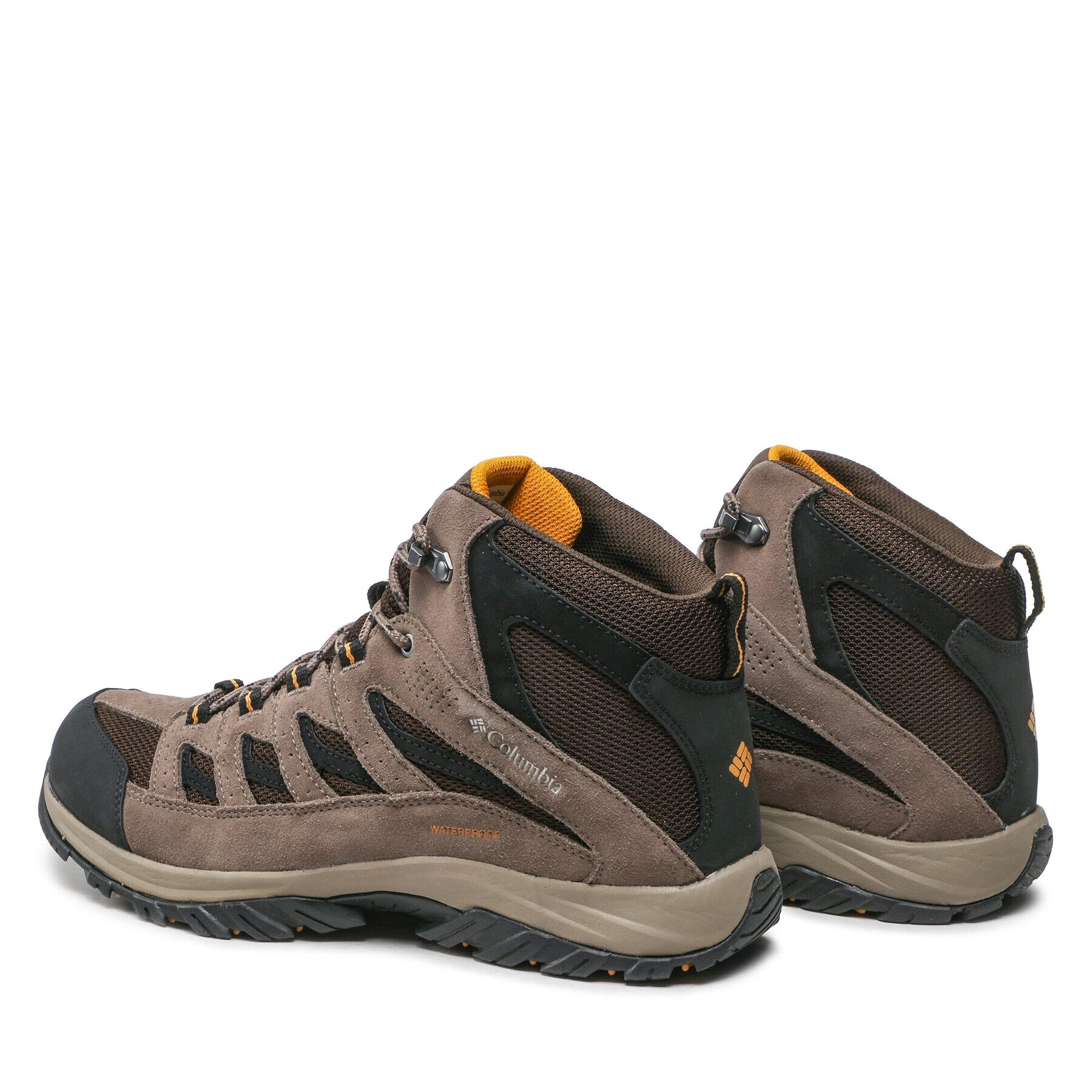 Columbia Туристически Crestwood Mid Waterproof BM5371 Кафяв - Pepit.bg