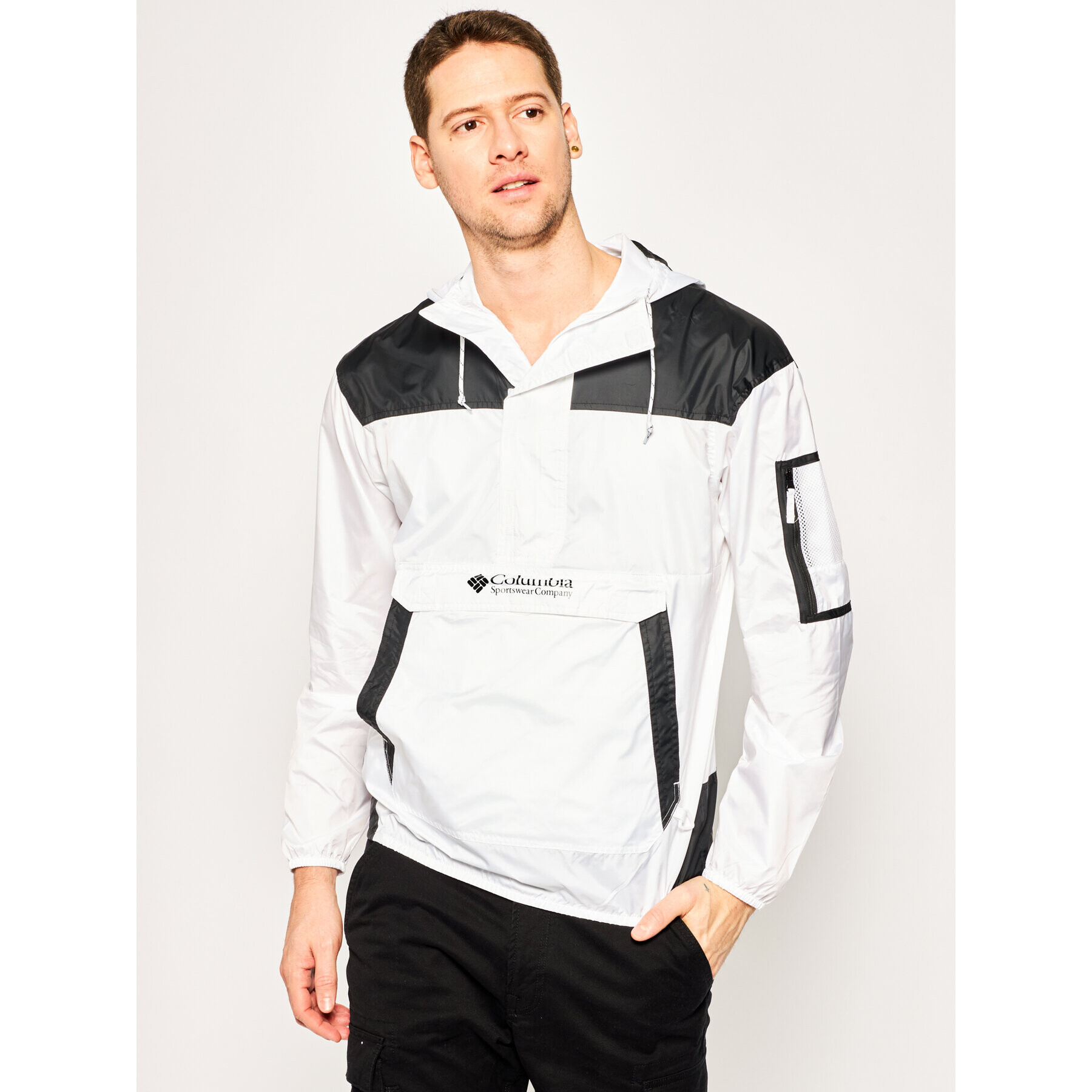 Columbia Ветровка Challenger Windbreaker KM2005 Бял Regular Fit - Pepit.bg