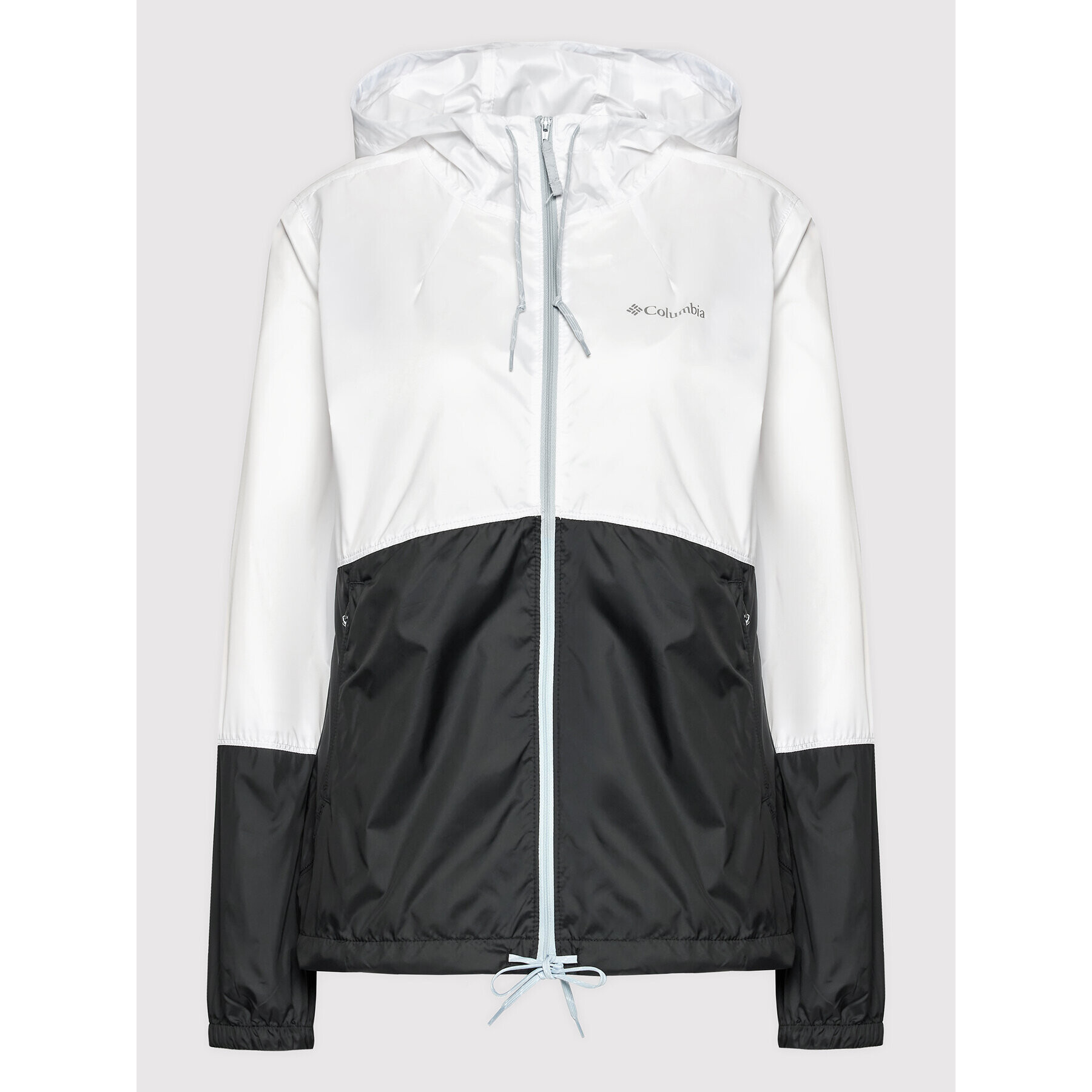 Columbia Ветровка Flash Forward 1585911 Бял Regular Fit - Pepit.bg
