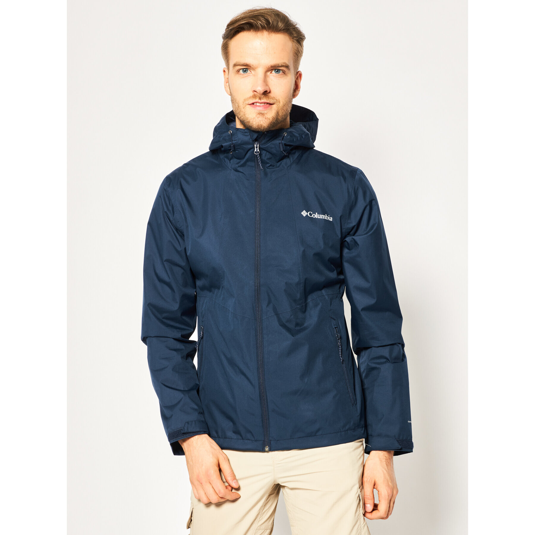 Columbia Яке за дъжд Inner Limits II EO0088 Тъмносин Regular Fit - Pepit.bg
