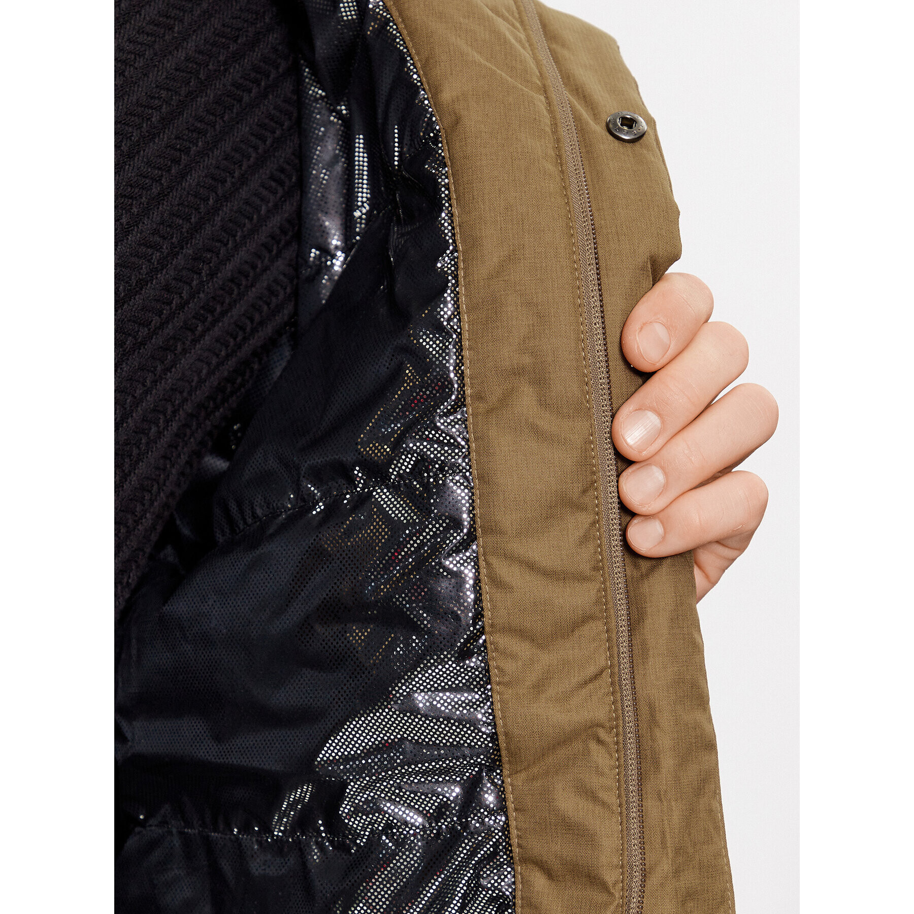 Columbia Зимно яке Leif Trail™ Parka Кафяв Regular Fit - Pepit.bg