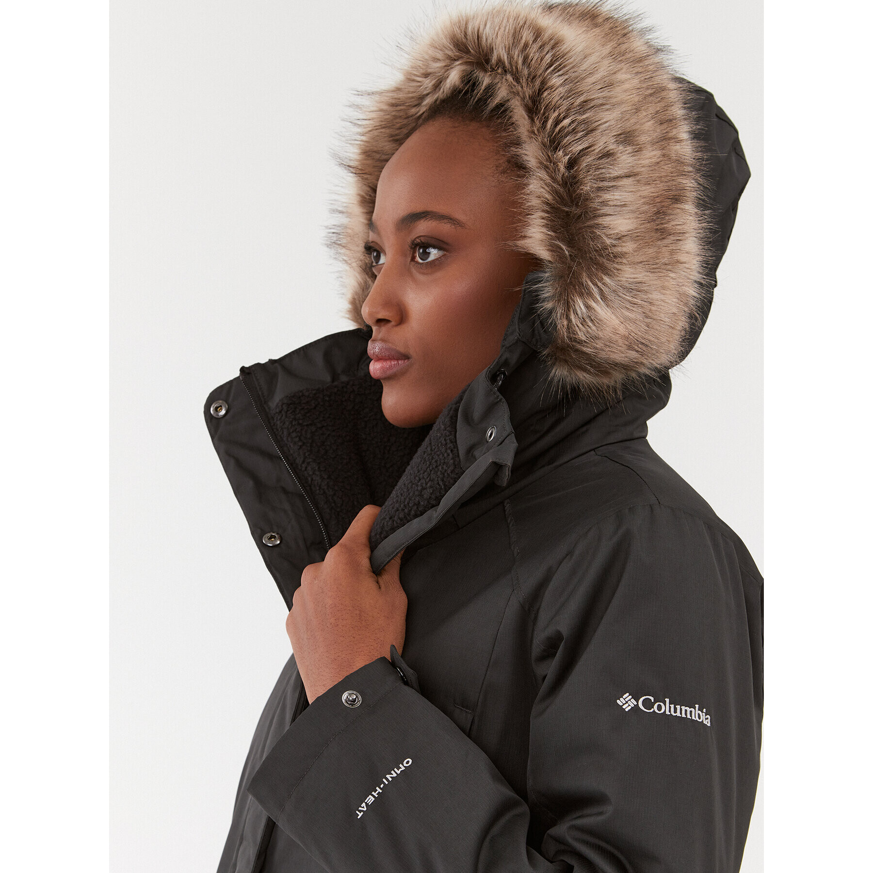 Columbia Зимно яке Suttle Mountain™ II Insulated Jacket Черен Regular Fit - Pepit.bg