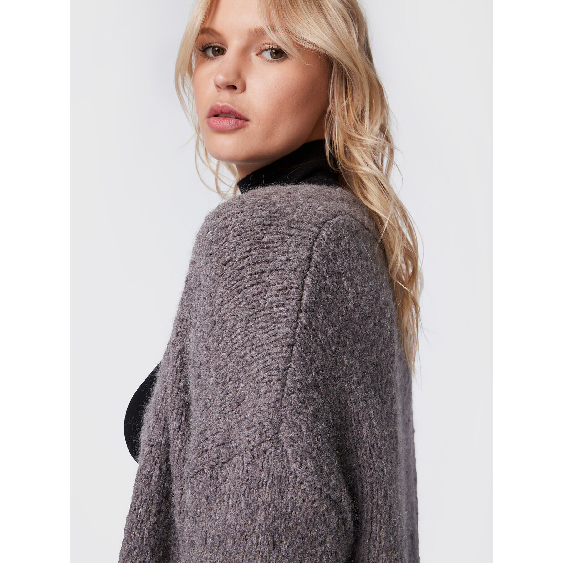 Comma Кардиган 2121250 Сив Regular Fit - Pepit.bg