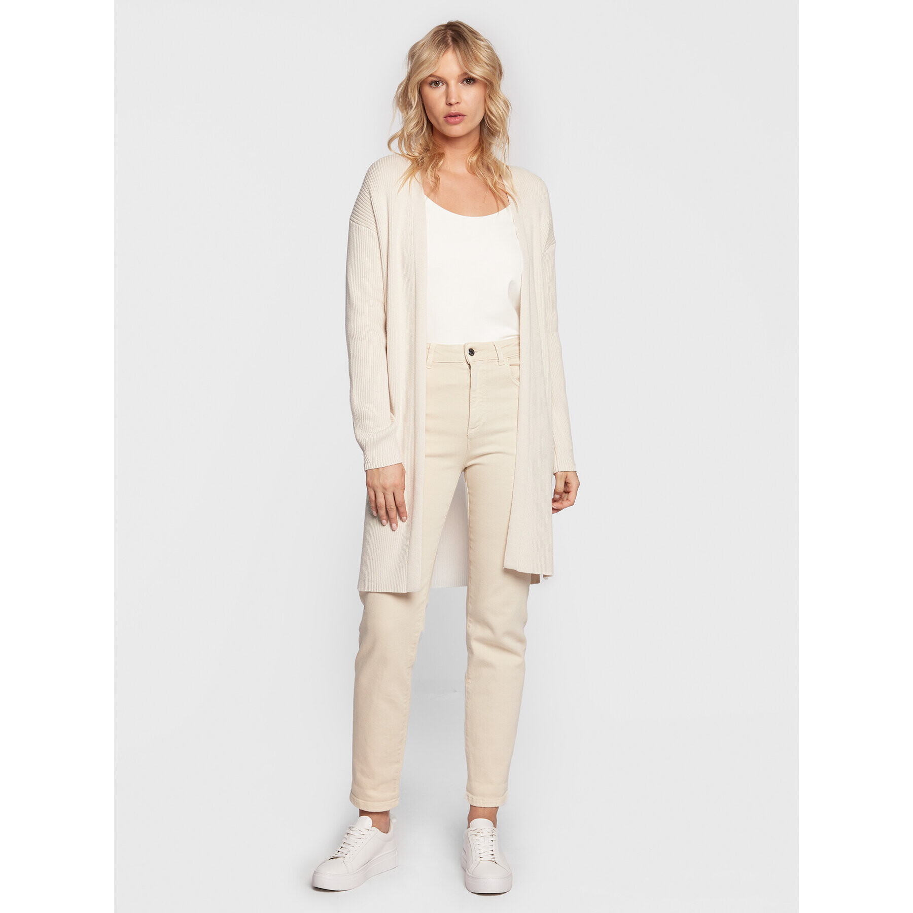 Comma Кардиган 2121703 Бежов Regular Fit - Pepit.bg
