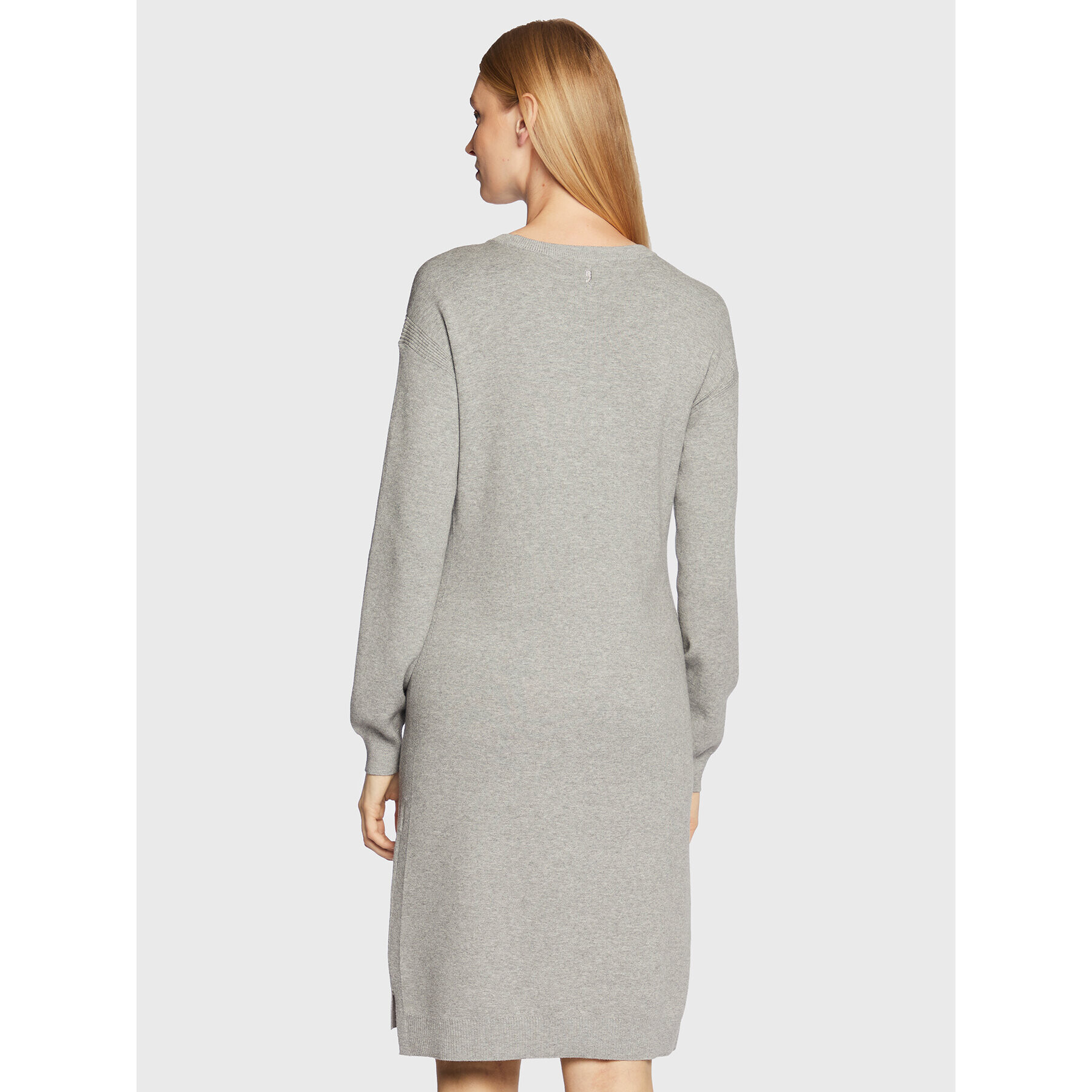 Comma Плетена рокля 2121727 Сив Regular Fit - Pepit.bg