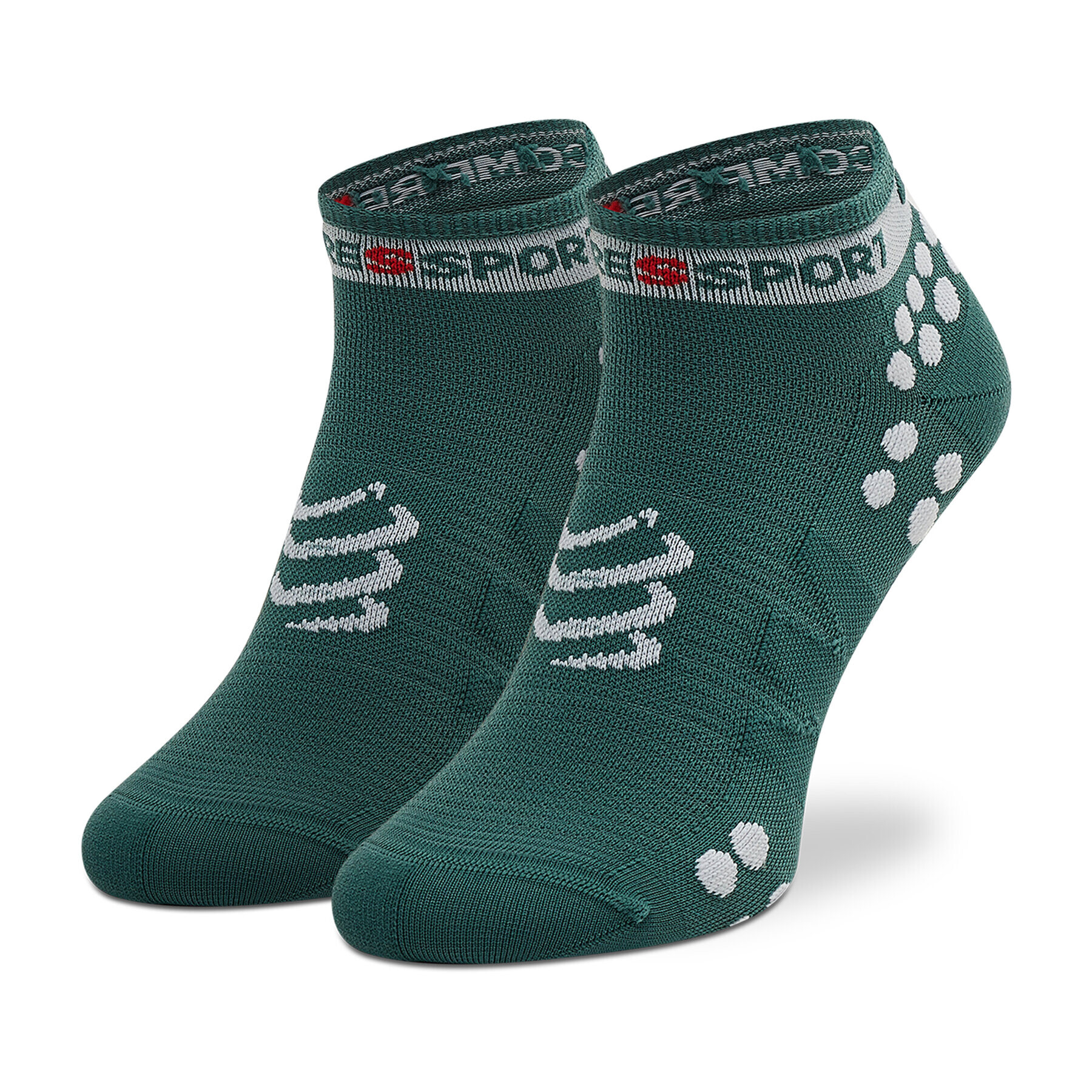 Compressport Чорапи къси дамски Pro Racing Socks V3.0 Run Low PRSV3-RL-110 Зелен - Pepit.bg