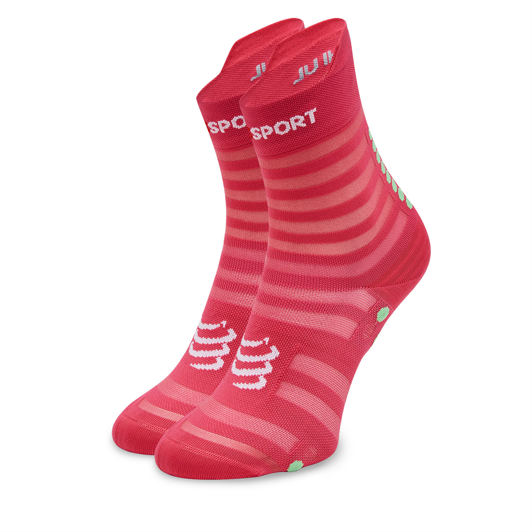 Compressport Дълги чорапи unisex Pro Racing V4.0 Trail XU00050B Розов - Pepit.bg