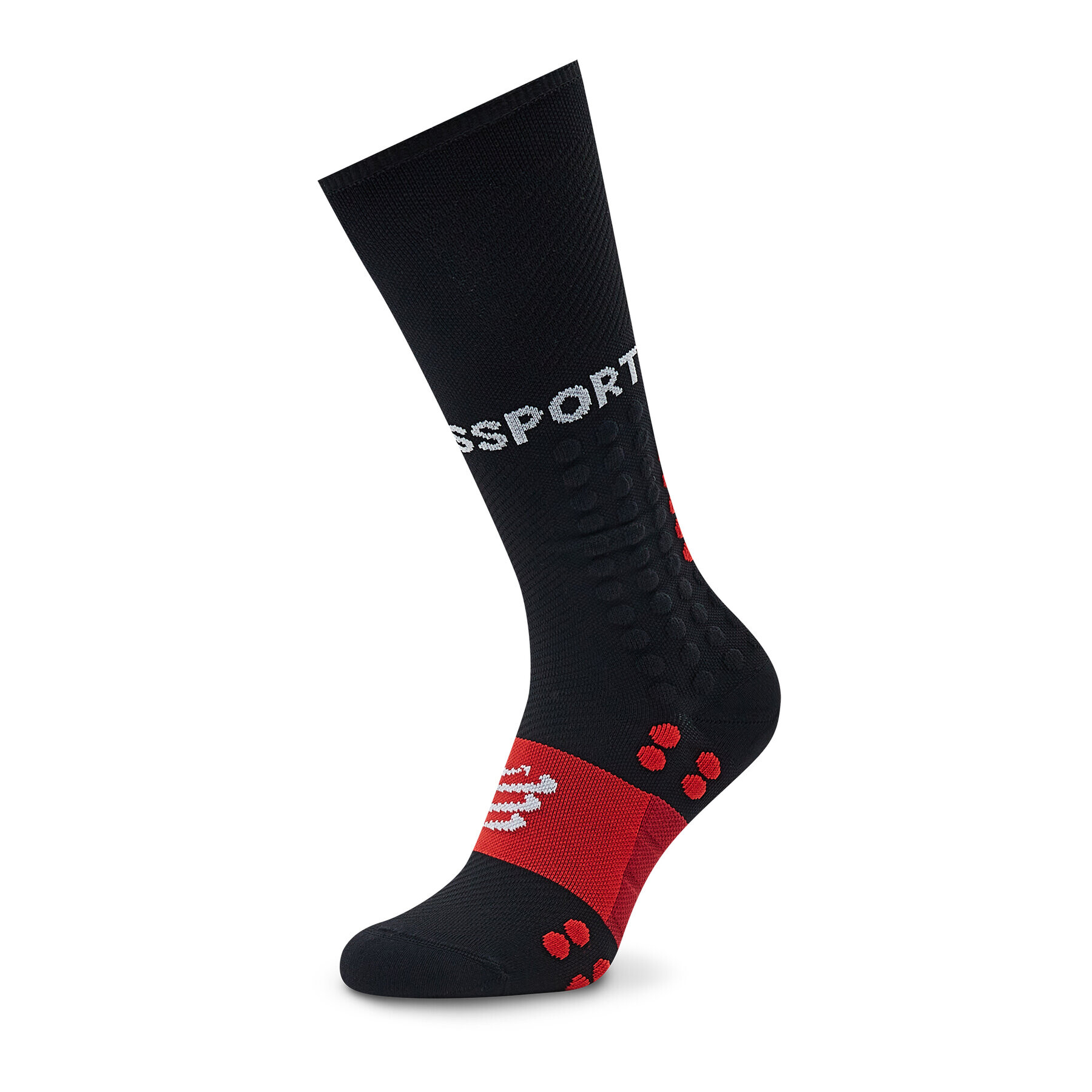 Compressport Дълги чорапи unisex Run SU00004B Черен - Pepit.bg