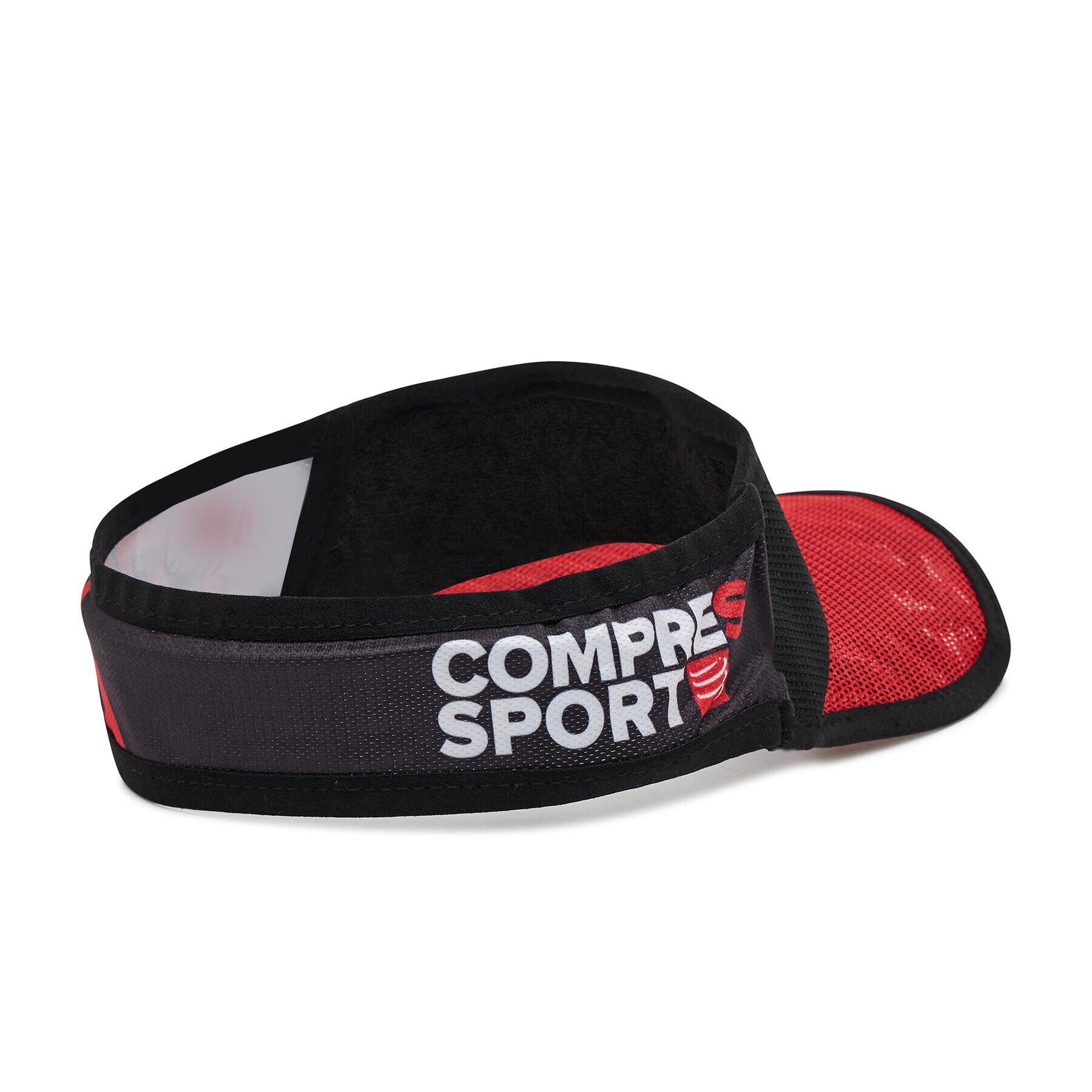 Compressport Козирка Spiderweb Ultra Visor 18265 Червен - Pepit.bg