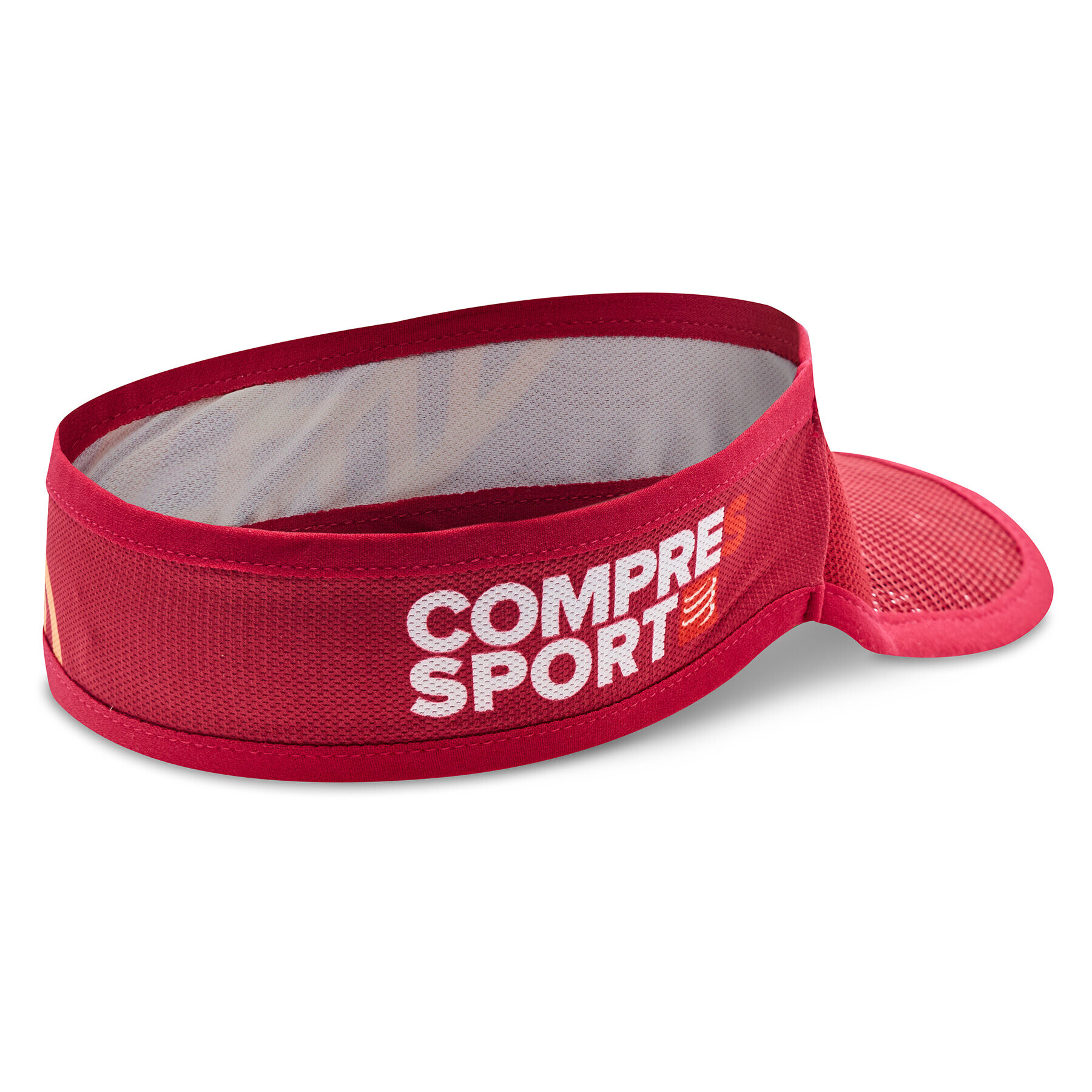 Compressport Козирка Spiderweb Ultralight Visor SULVISOR Бордо - Pepit.bg