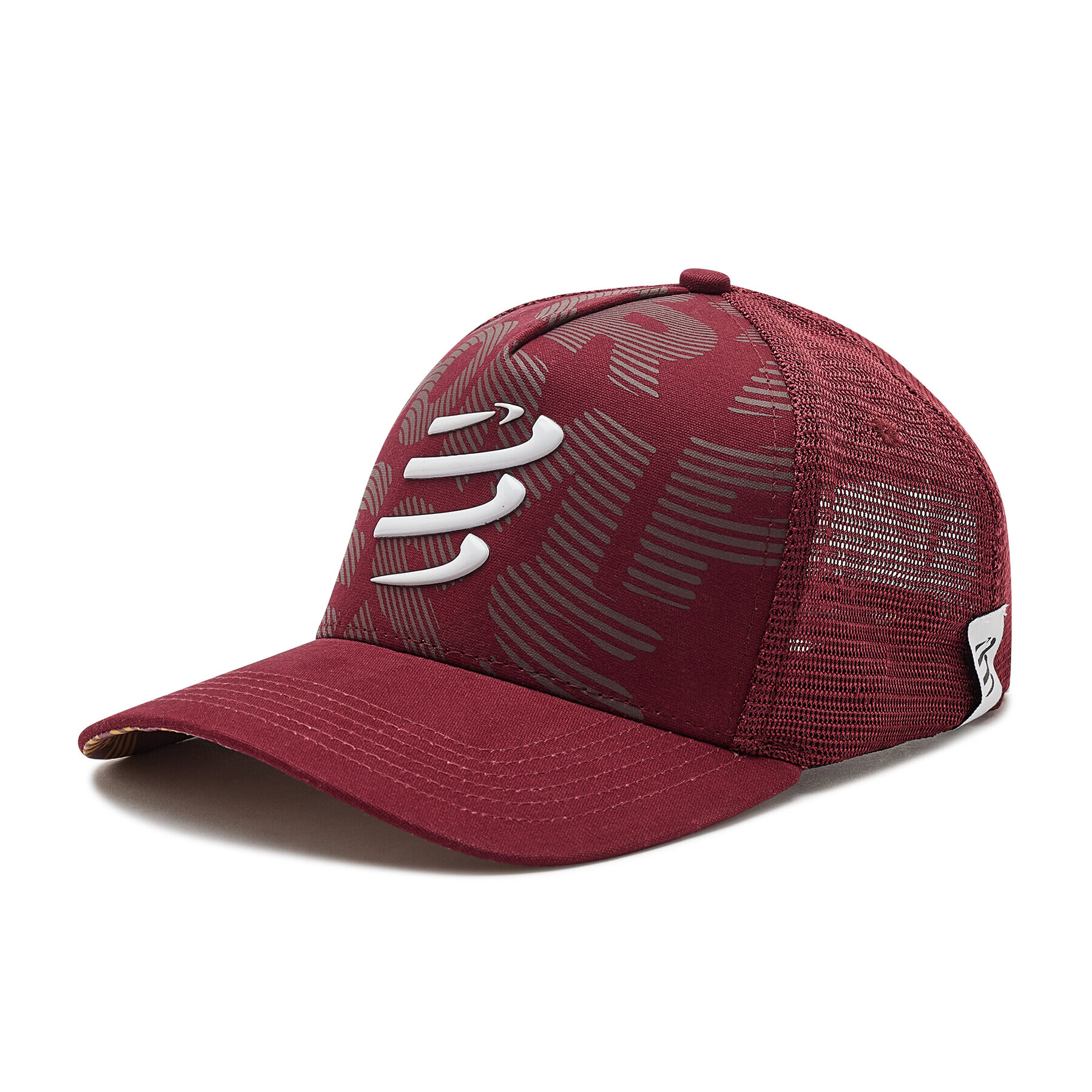 Compressport Шапка с козирка CU00008B Бордо - Pepit.bg