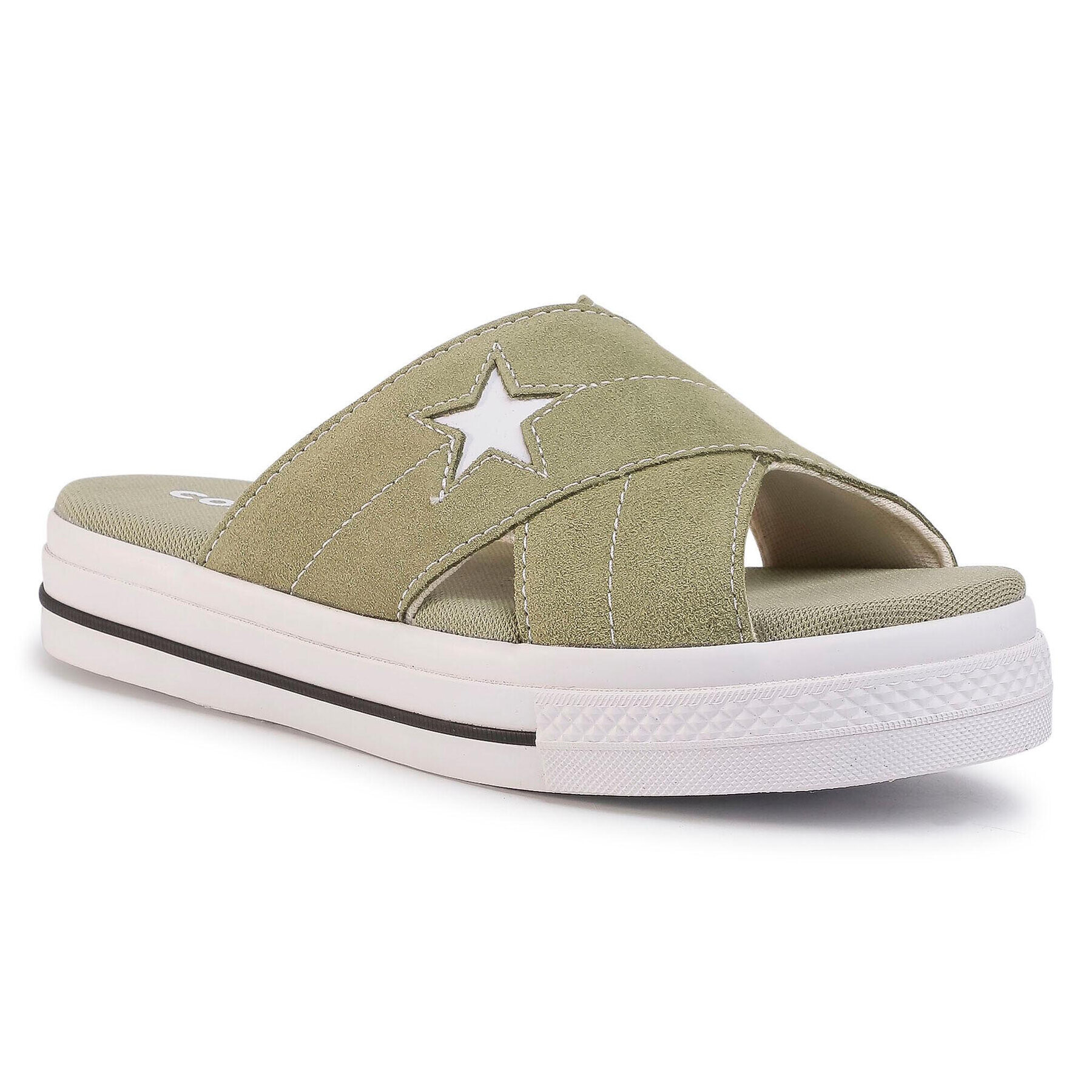 Converse Чехли One Star Sandal Slip 567723C Зелен - Pepit.bg