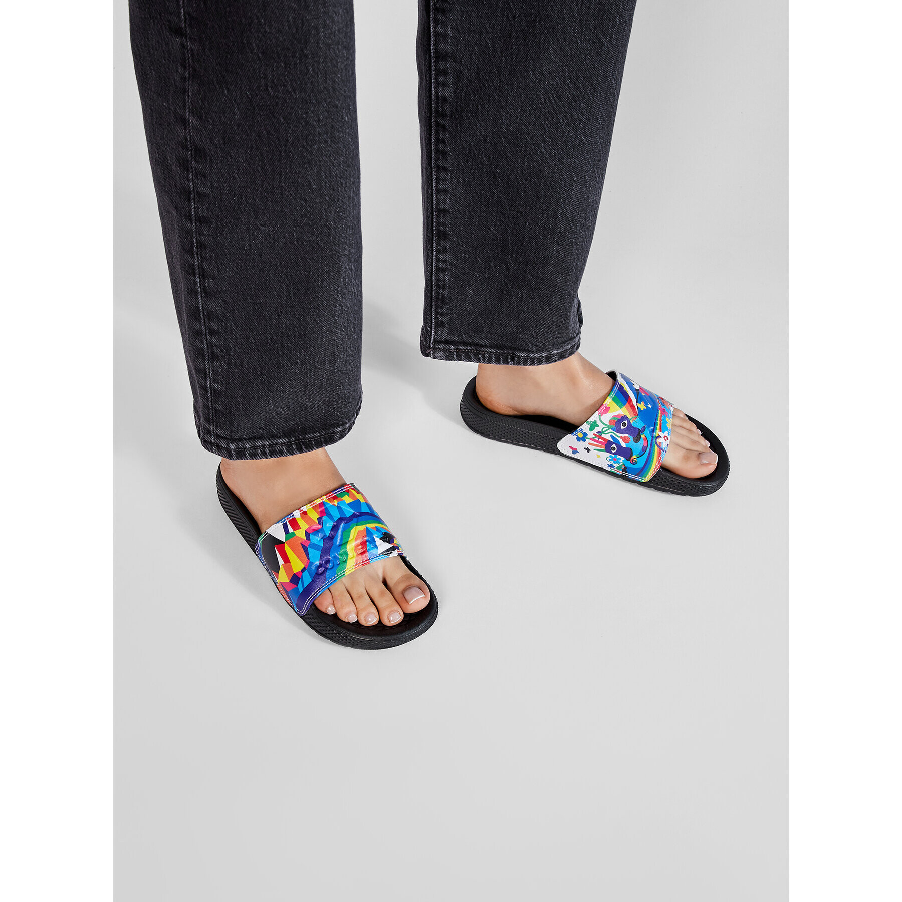 Converse Чехли All Star Slide Slip 170825C Цветен - Pepit.bg