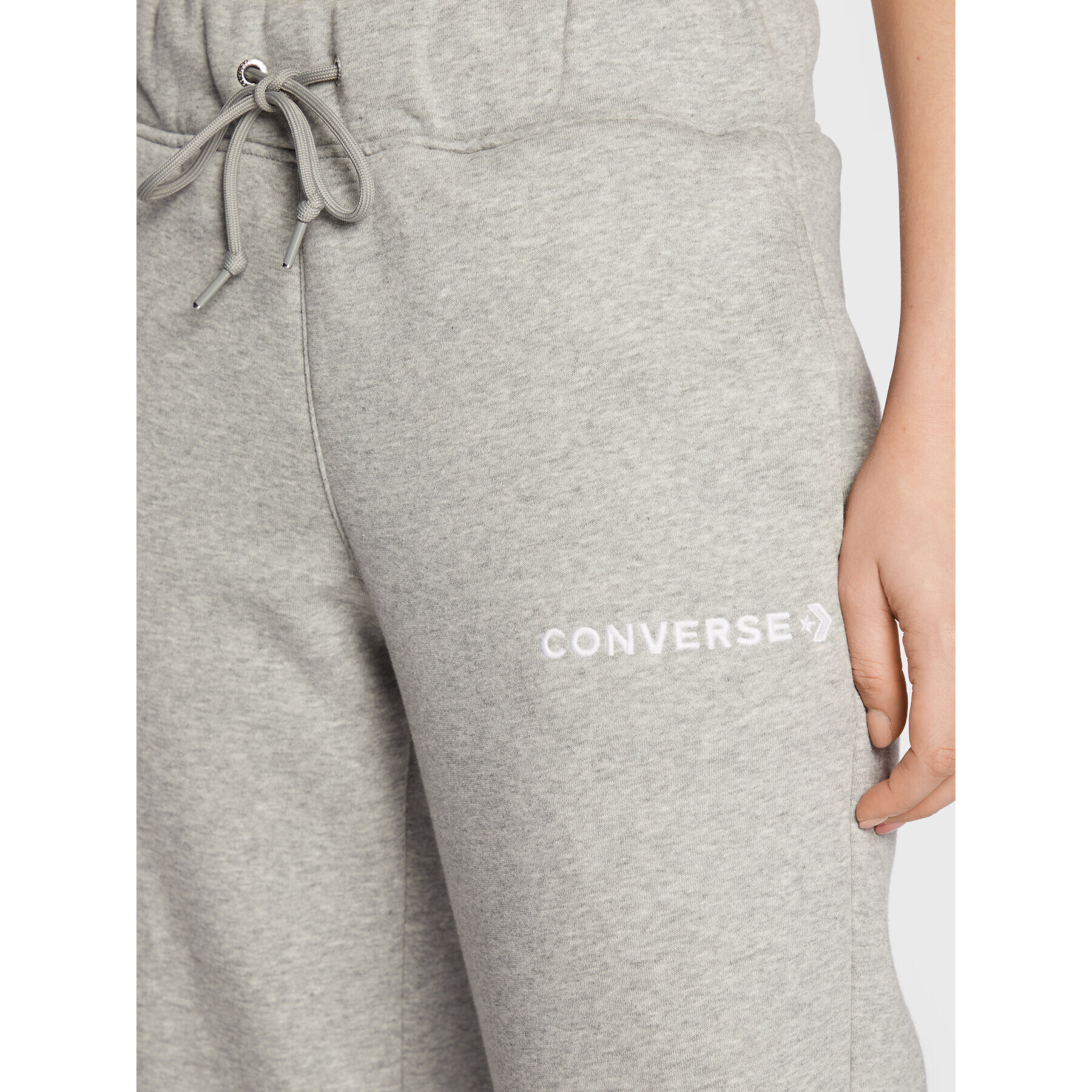 Converse Долнище анцуг 10023718-A02 Сив Regular Fit - Pepit.bg