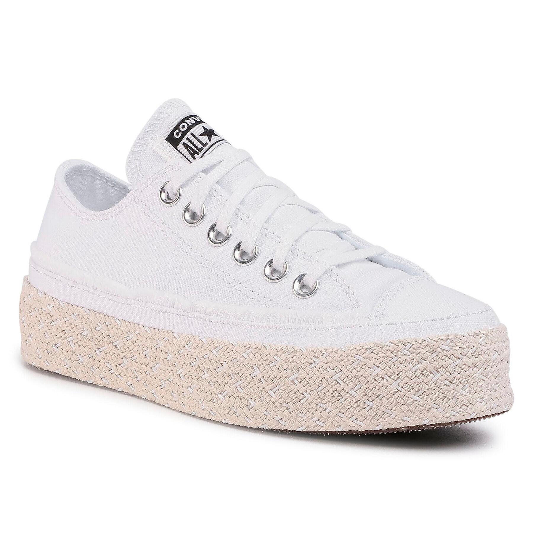 Converse Еспадрили Ctas Espadrille Ox 567686C Бял - Pepit.bg