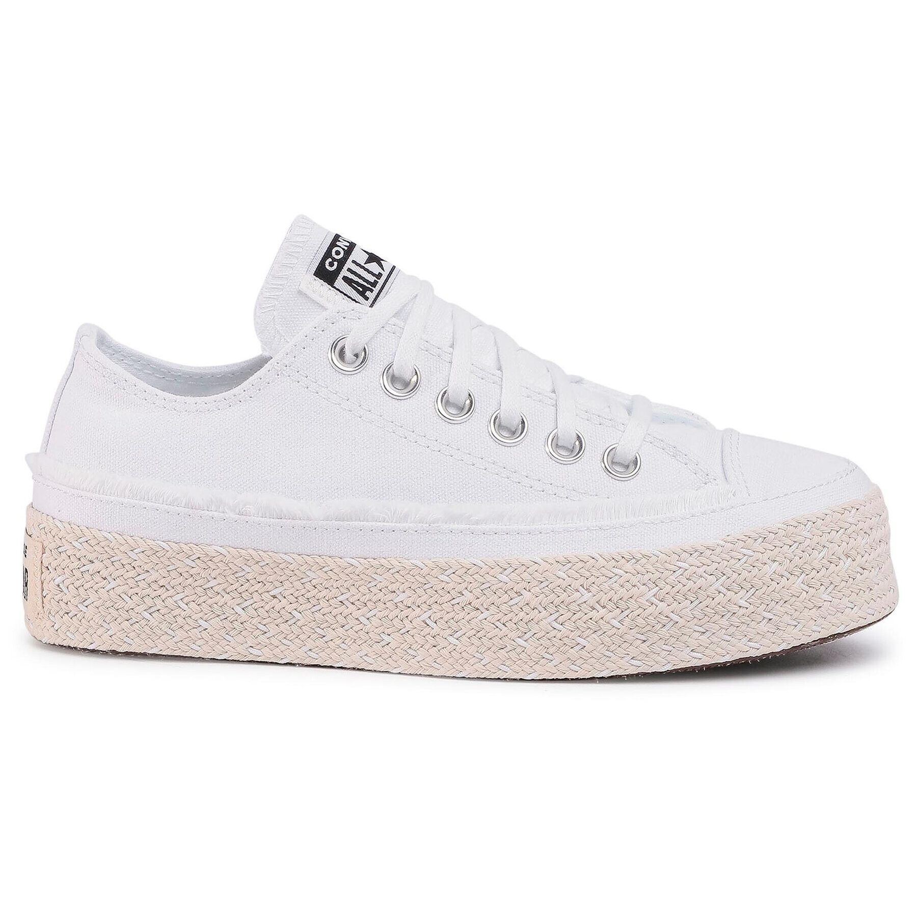 Converse Еспадрили Ctas Espadrille Ox 567686C Бял - Pepit.bg