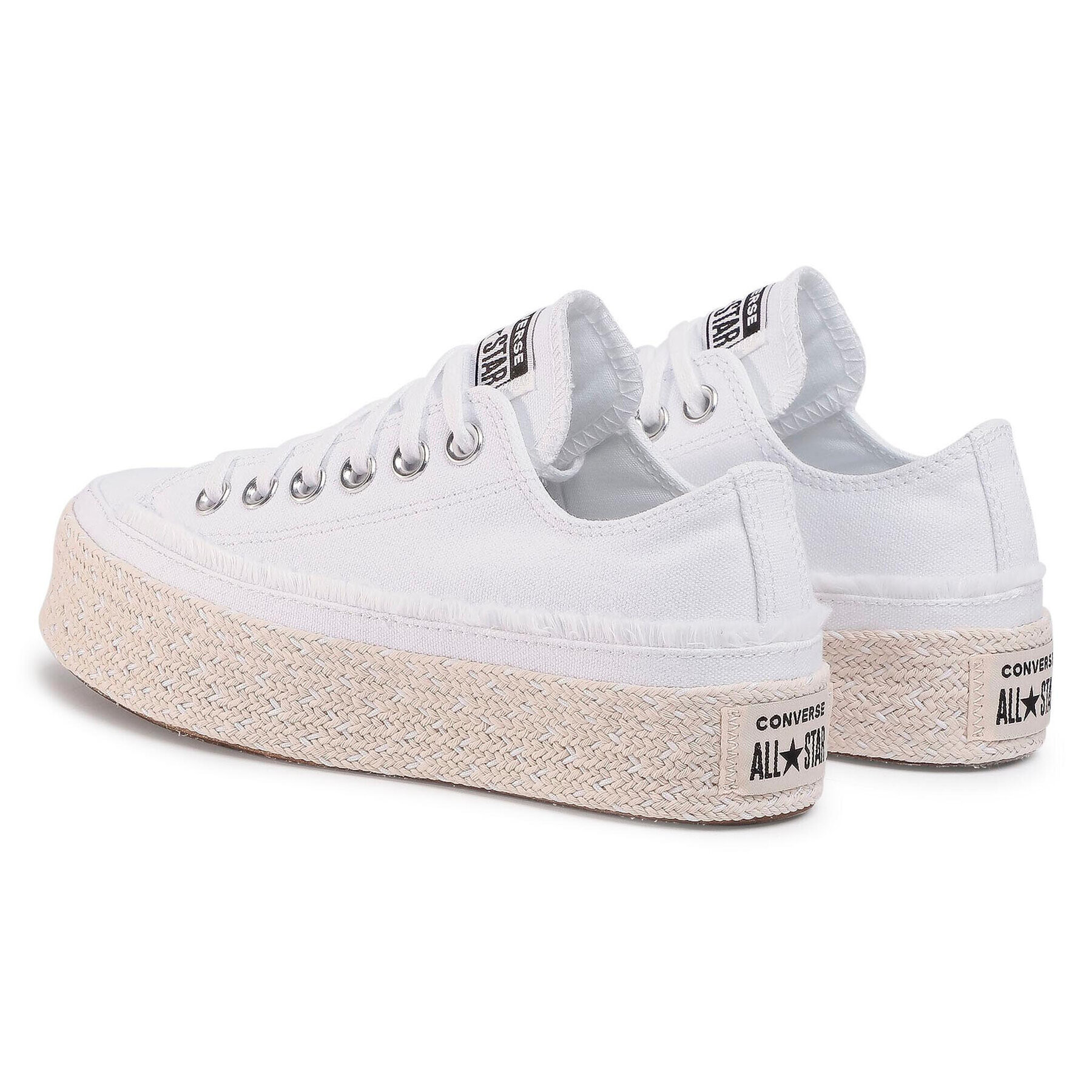 Converse Еспадрили Ctas Espadrille Ox 567686C Бял - Pepit.bg