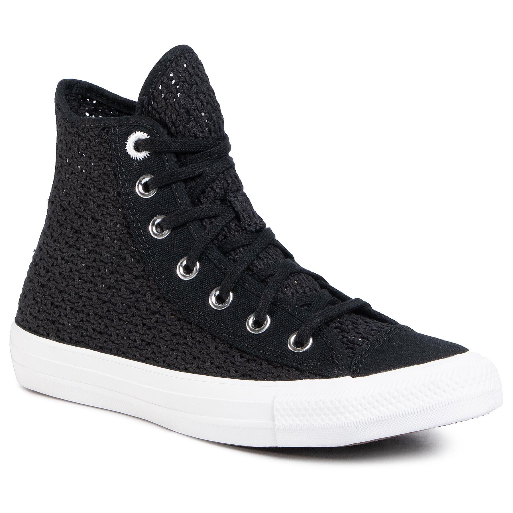 Converse Гуменки Ctas Hi 567655C Черен - Pepit.bg