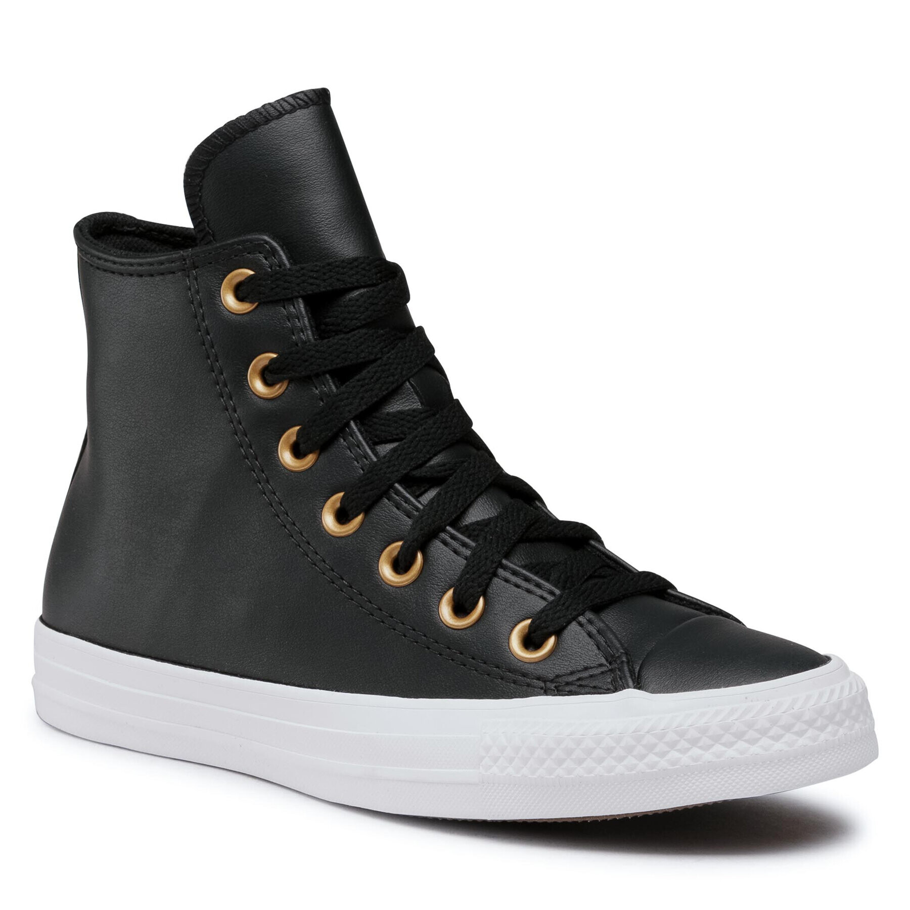 Converse Гуменки Ctas Hi 568659C Черен - Pepit.bg