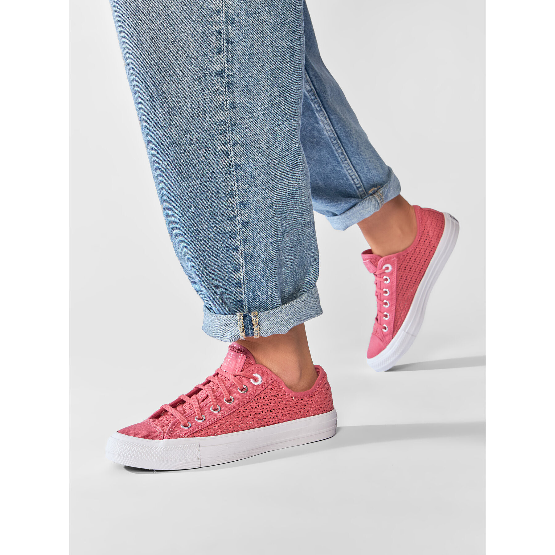 Converse Гуменки Ctas Ox 567656C Розов - Pepit.bg