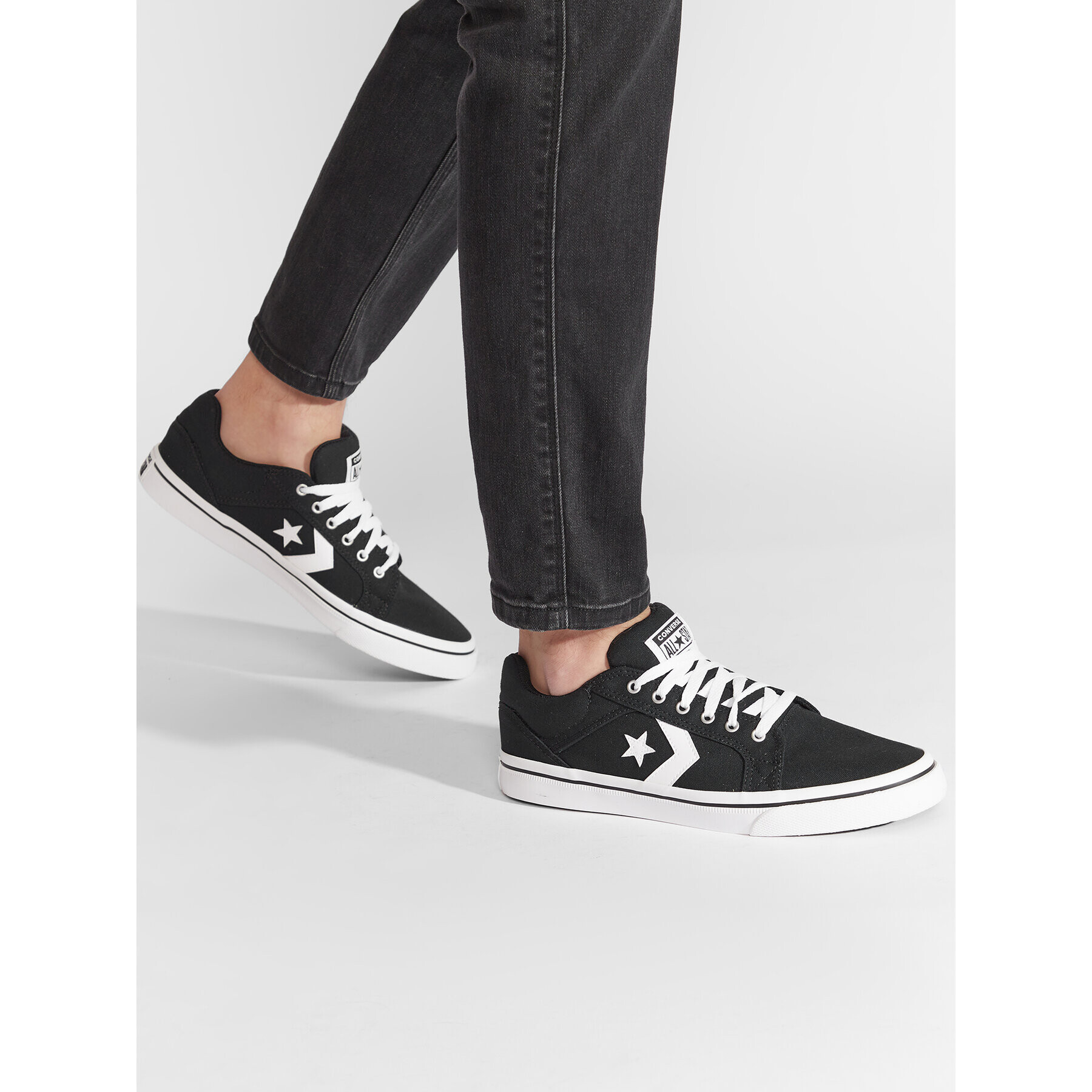 Converse Гуменки El Distrito 2.0 Ox 167008C Черен - Pepit.bg