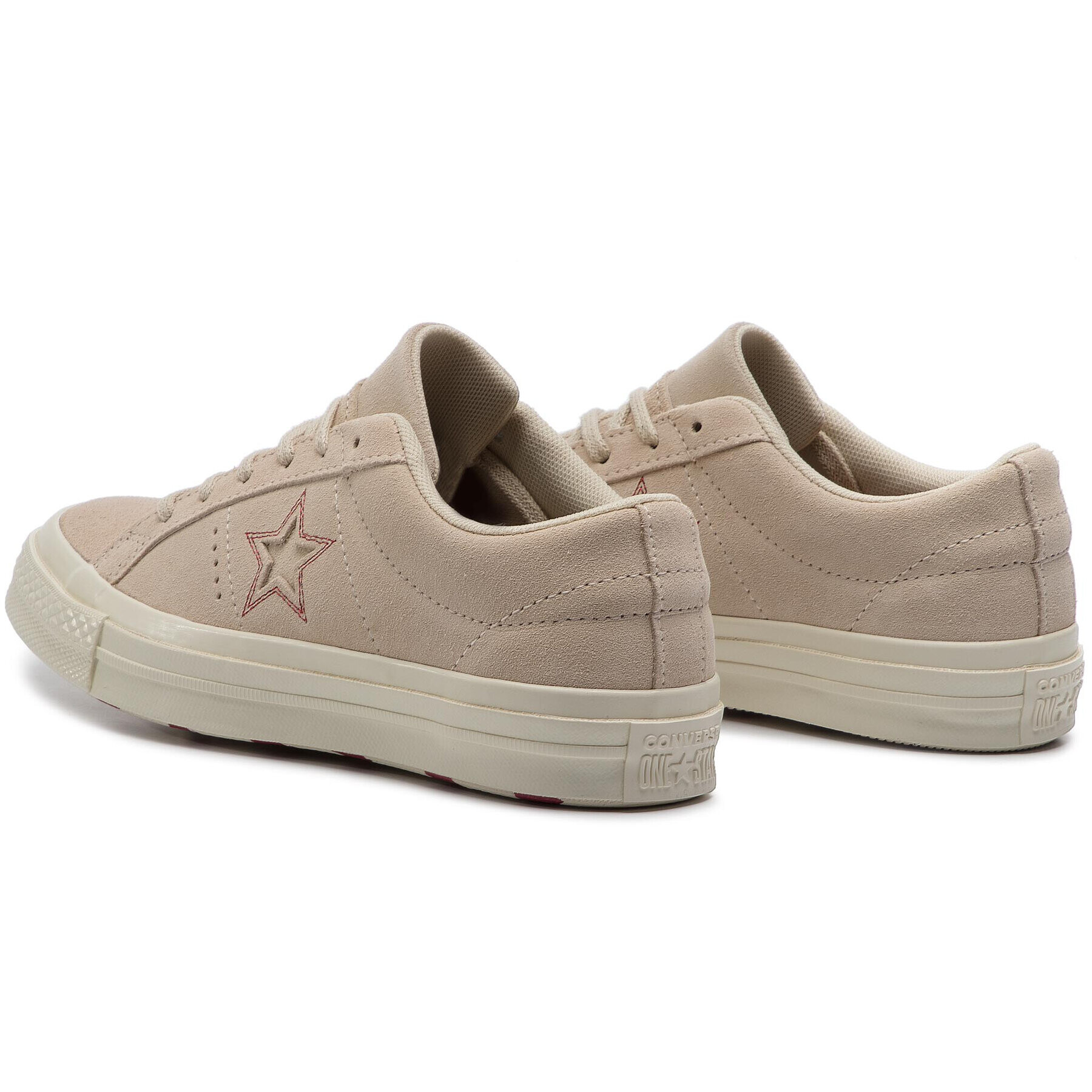 Converse Гуменки One Star Ox 163189C Бежов - Pepit.bg
