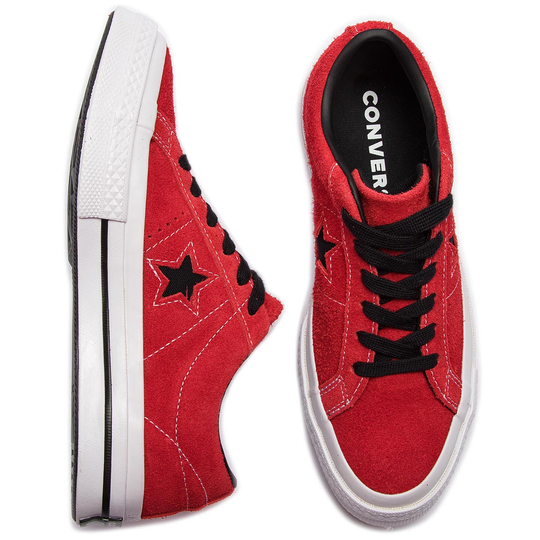 Converse Гуменки One Star Ox 163246C Червен - Pepit.bg