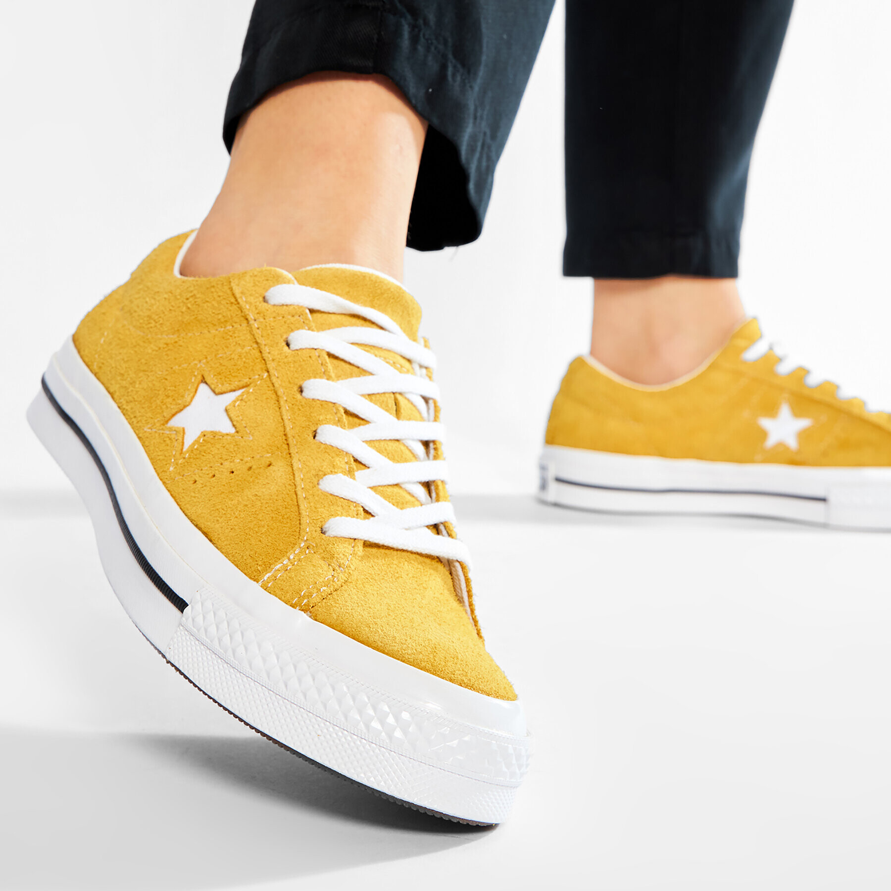 Converse Гуменки One Star Ox 165033C Жълт - Pepit.bg
