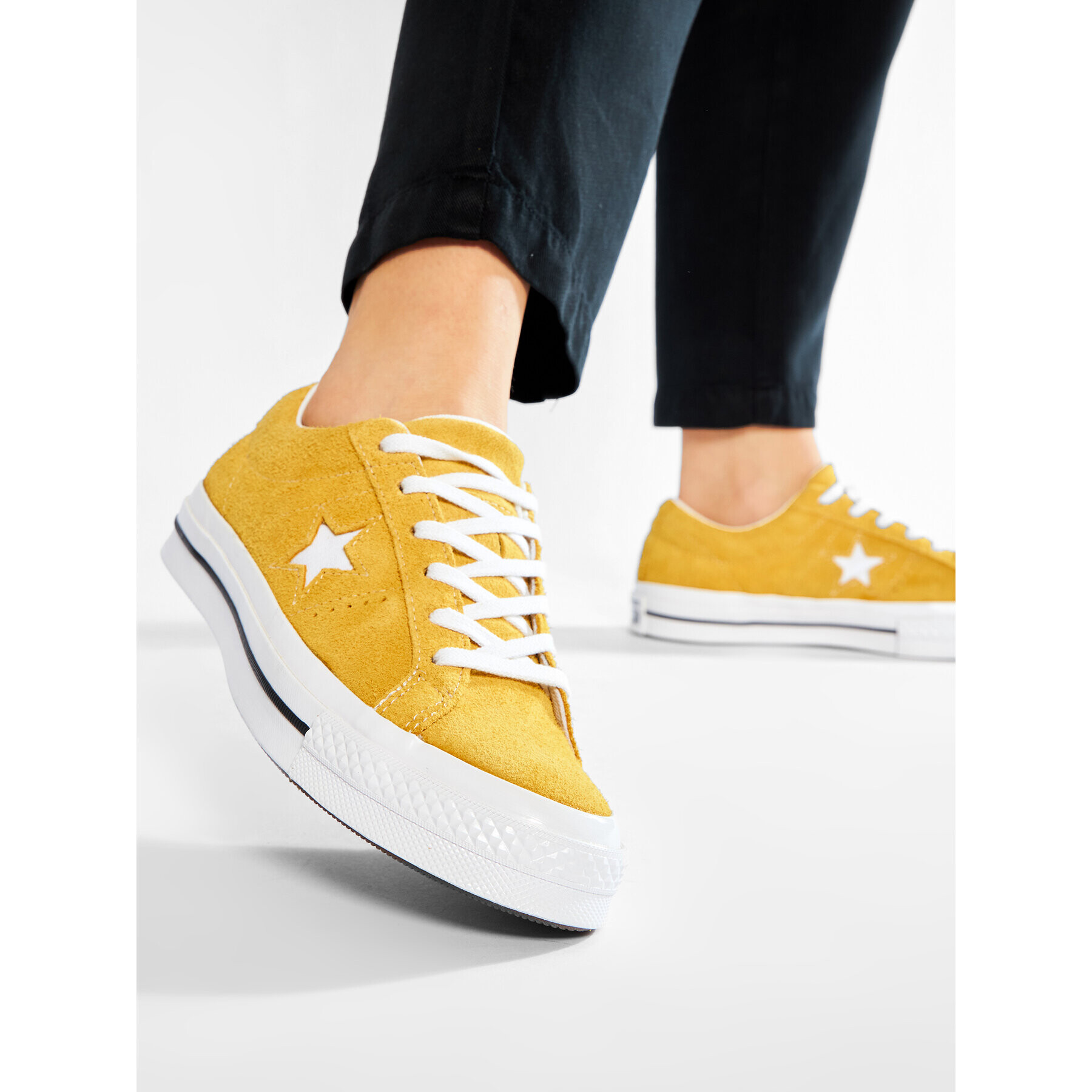 Converse Гуменки One Star Ox 165033C Жълт - Pepit.bg