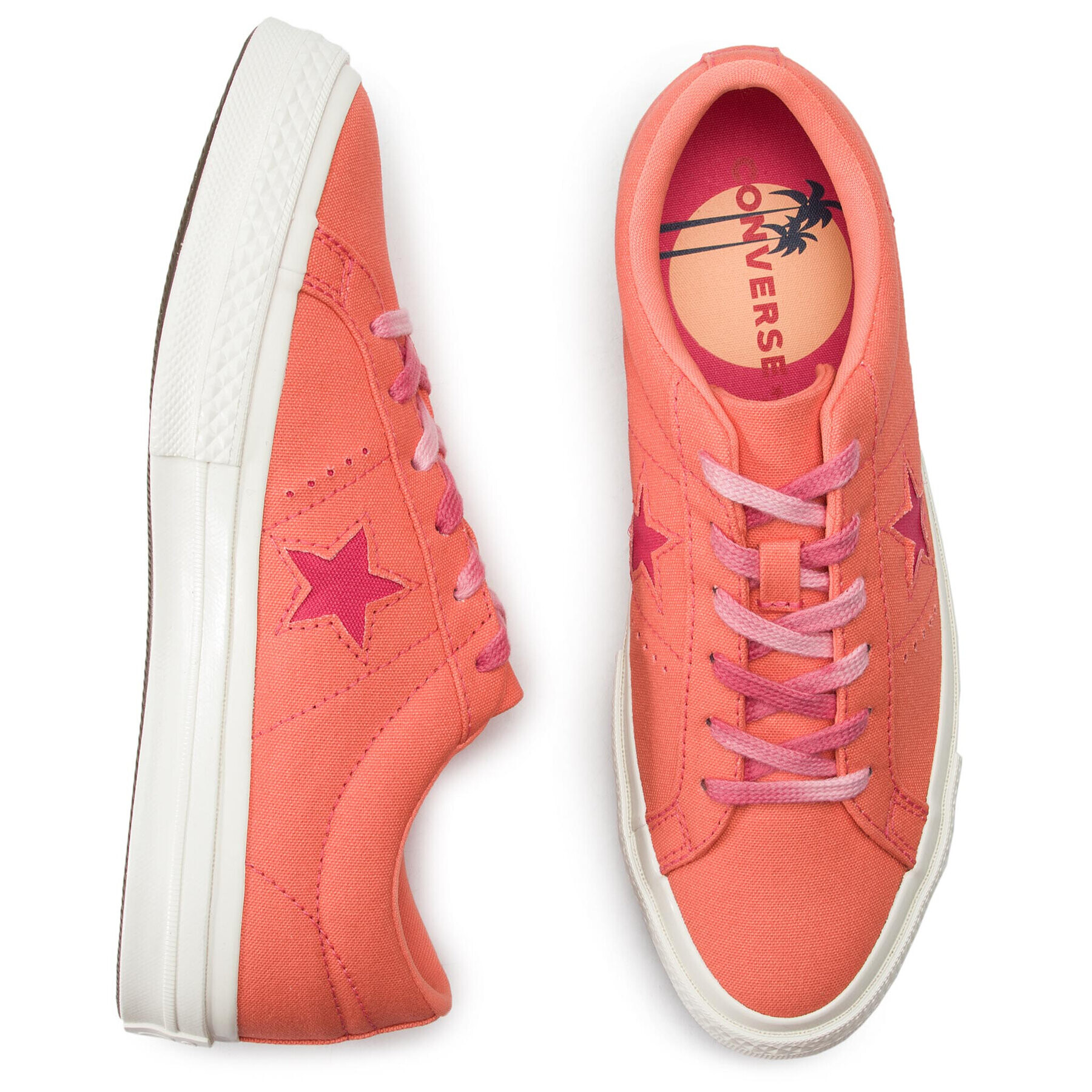 Converse Гуменки One Star Ox 564152C Оранжев - Pepit.bg