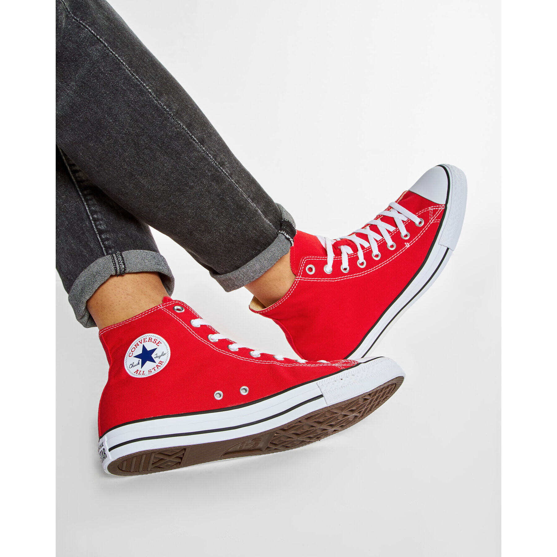 Converse Кецове All Star Hi M9621C Червен - Pepit.bg