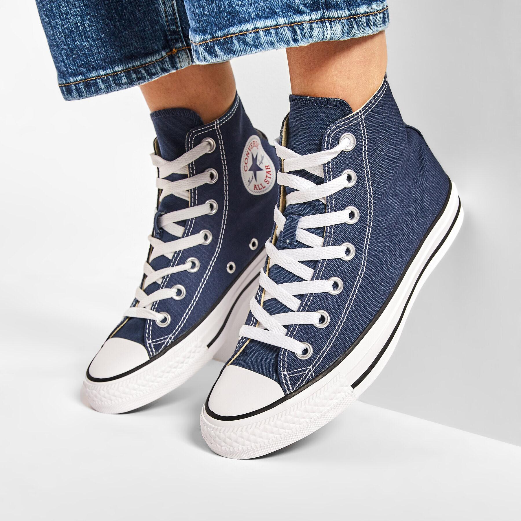 Converse Кецове All Star Hi M9622 Тъмносин - Pepit.bg