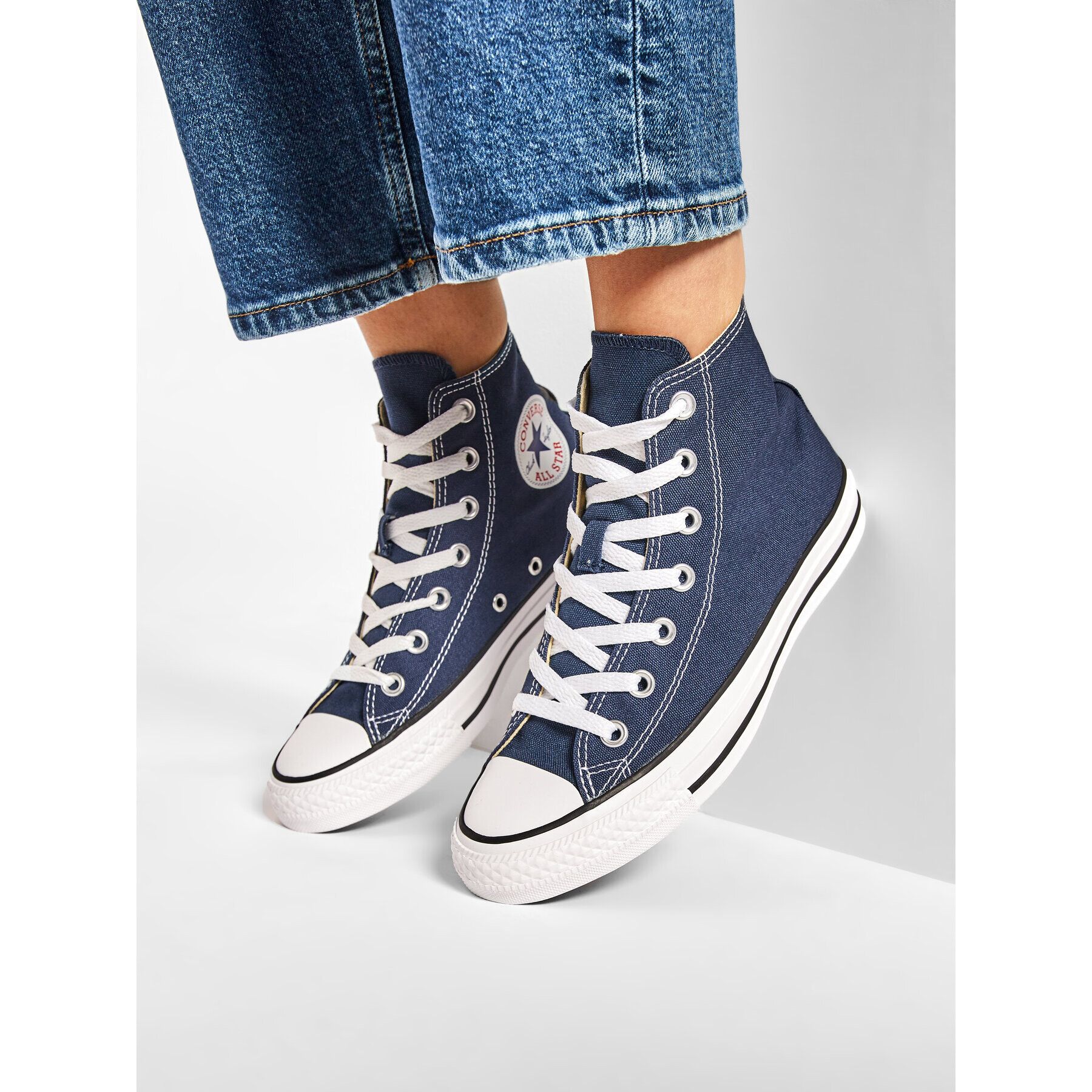 Converse Кецове All Star Hi M9622 Тъмносин - Pepit.bg