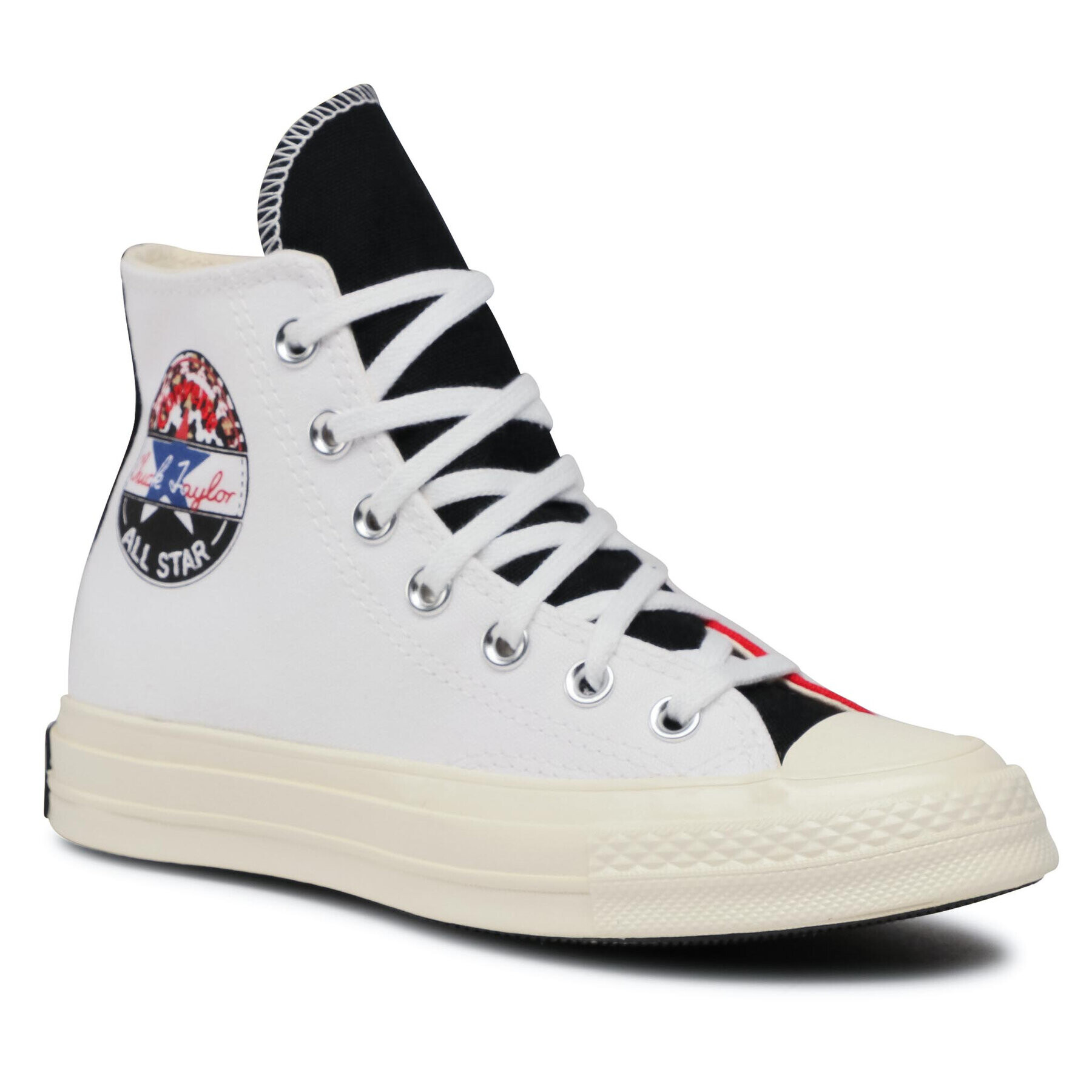 Converse Кецове Chuck 70 Hi 166747C Бял - Pepit.bg