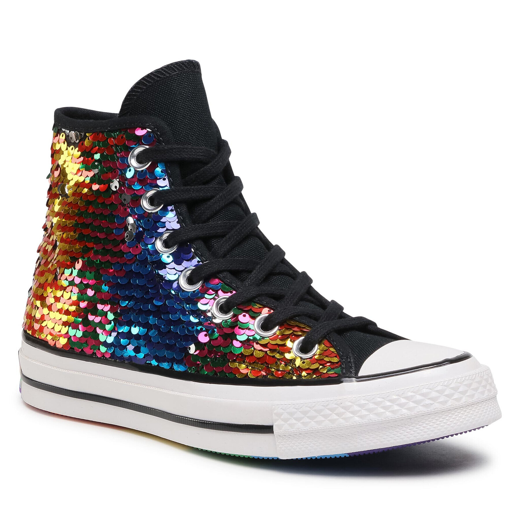Converse Кецове Chuck 70 Hi 167755C Сребрист - Pepit.bg