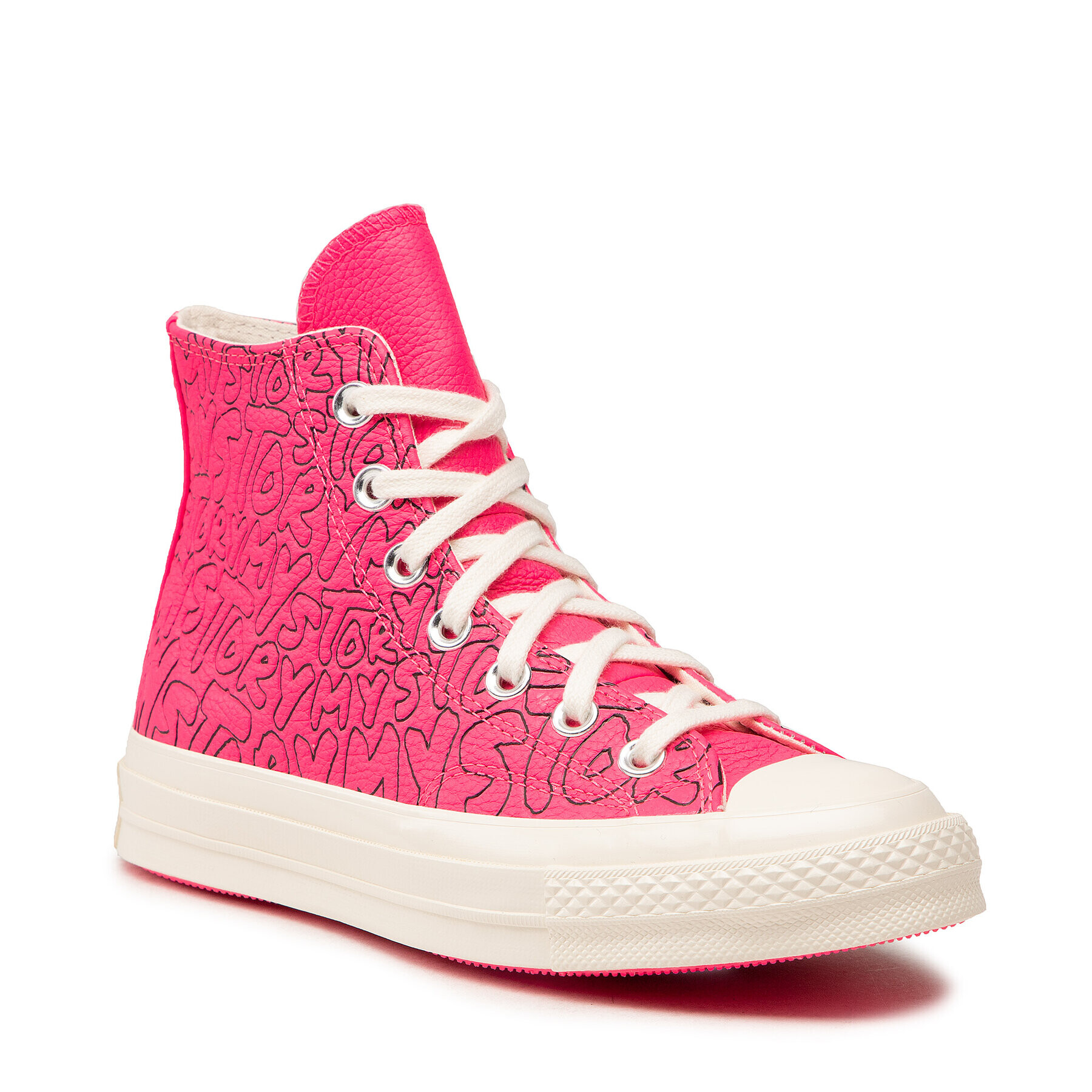 Converse Кецове Chuck 70 Hi 170353C Розов - Pepit.bg