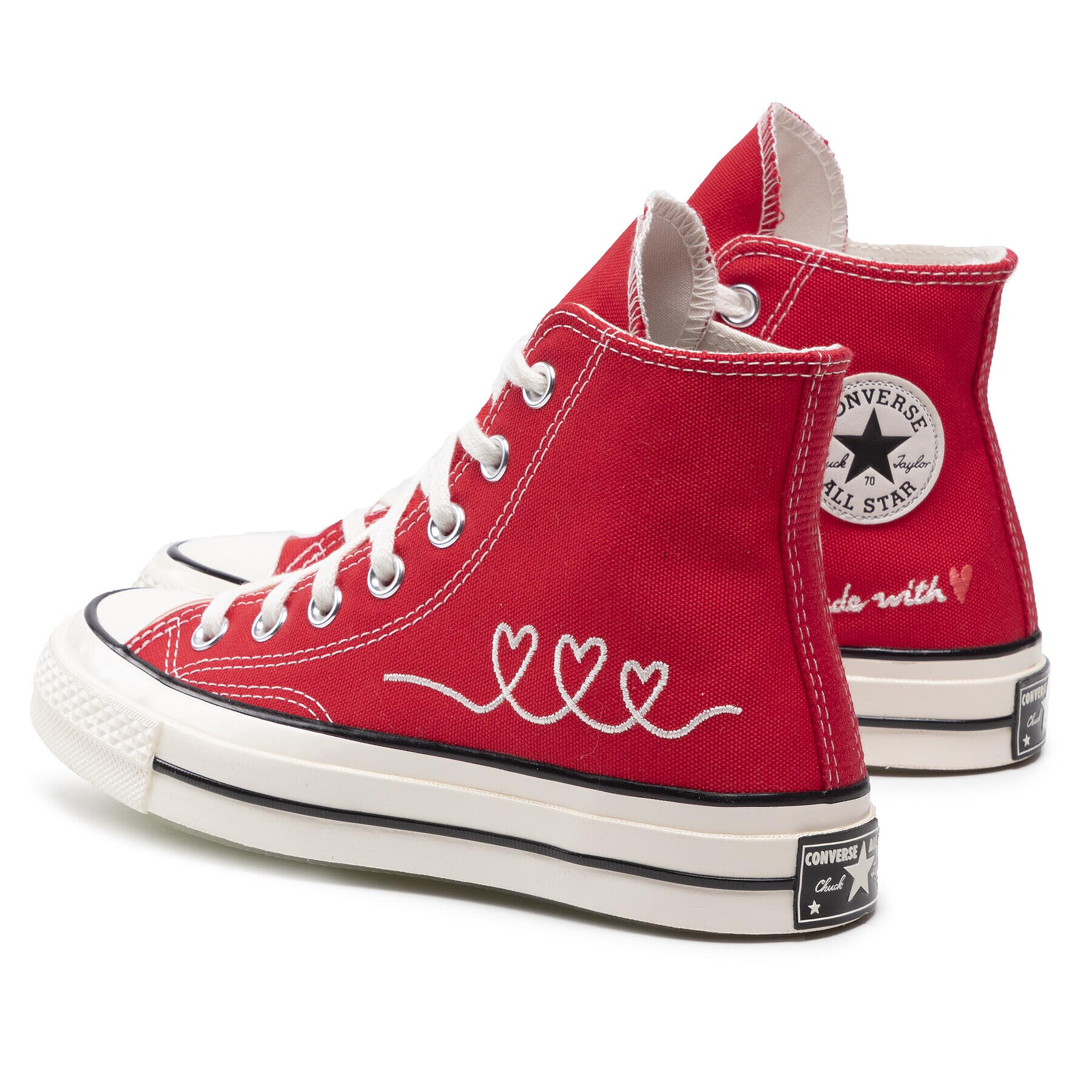 Converse Кецове Chuck 70 Hi 171117C Червен - Pepit.bg