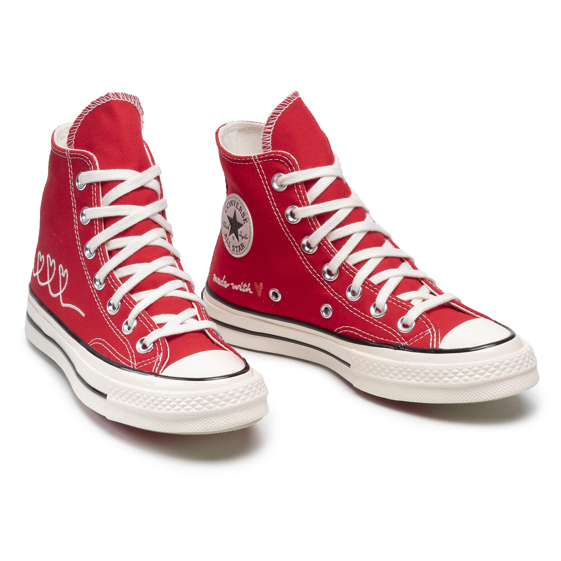 Converse Кецове Chuck 70 Hi 171117C Червен - Pepit.bg