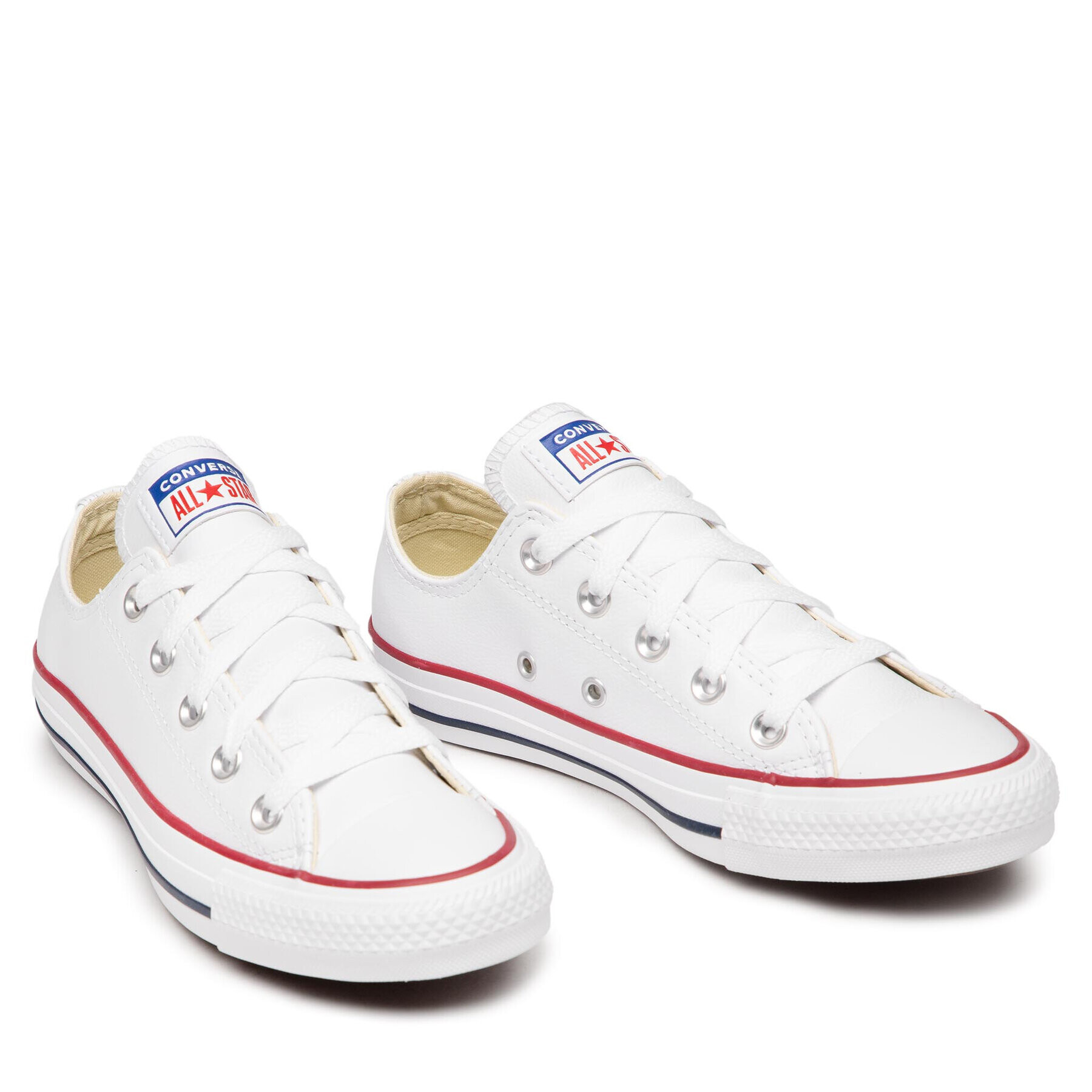 Converse Кецове Ct Ox 132173C Бял - Pepit.bg