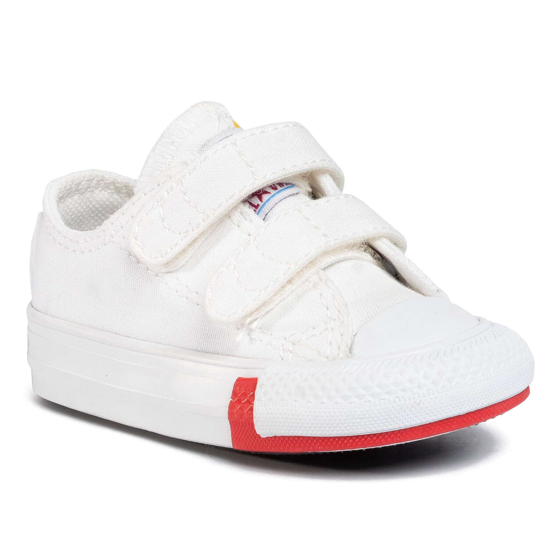 Converse Кецове Ctas 2V Ox 766994C Бял - Pepit.bg