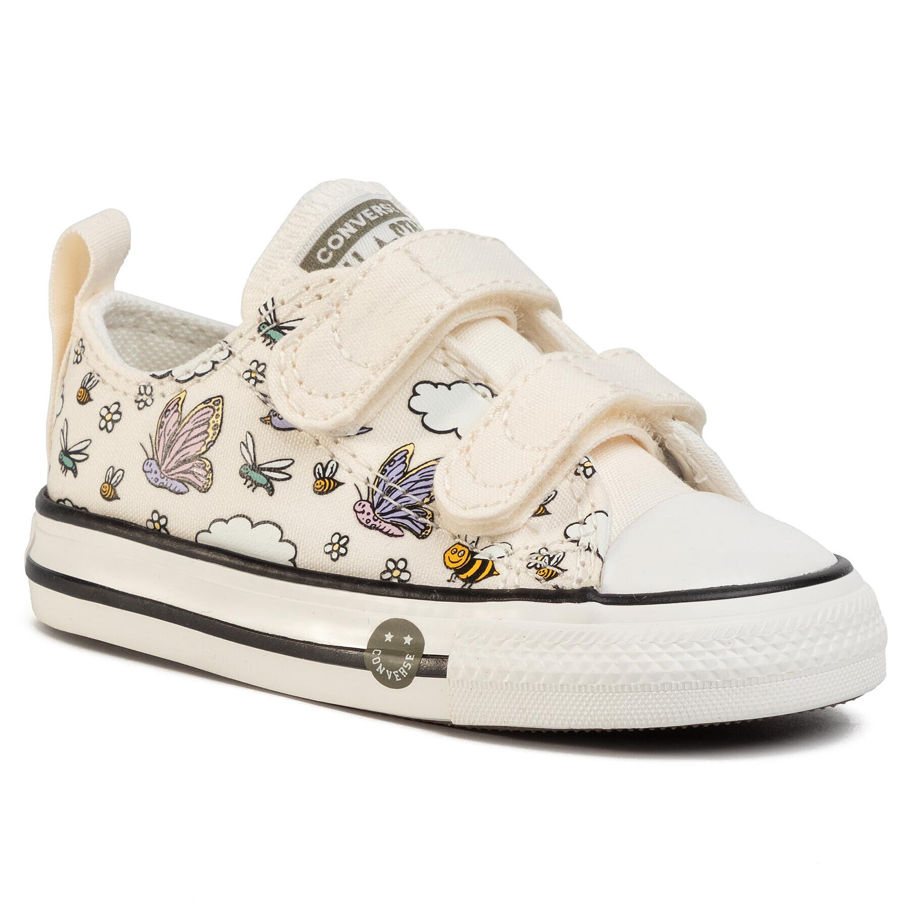 Converse Кецове Ctas 2V Ox 767899C Бял - Pepit.bg
