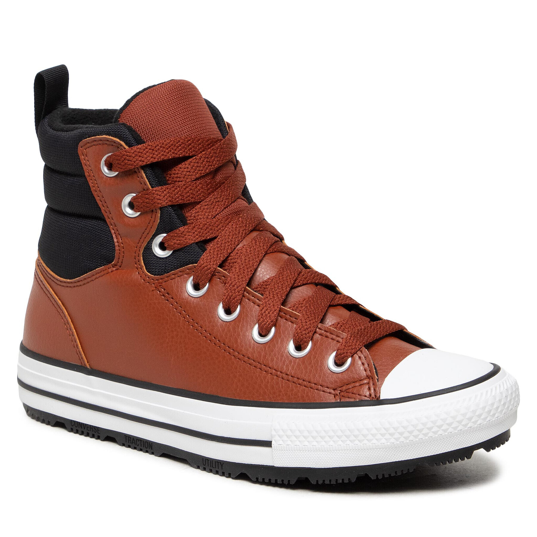 Converse Кецове Ctas Berkshire Boot Hi 171449C Кафяв - Pepit.bg