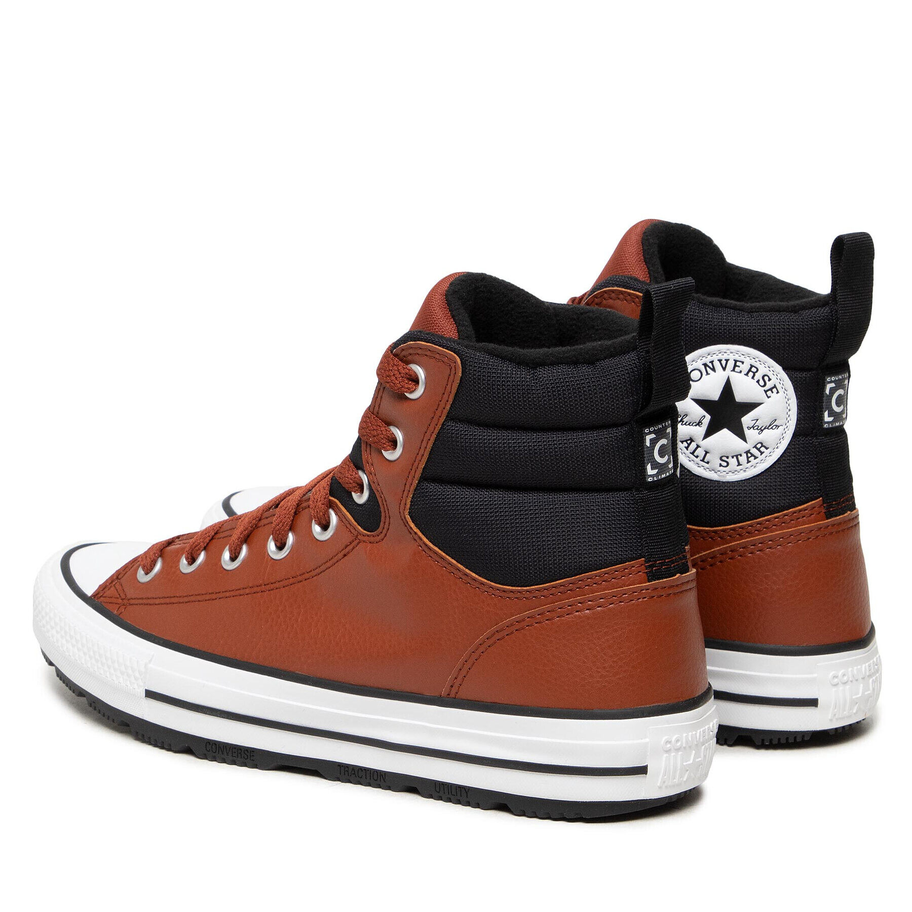 Converse Кецове Ctas Berkshire Boot Hi 171449C Кафяв - Pepit.bg